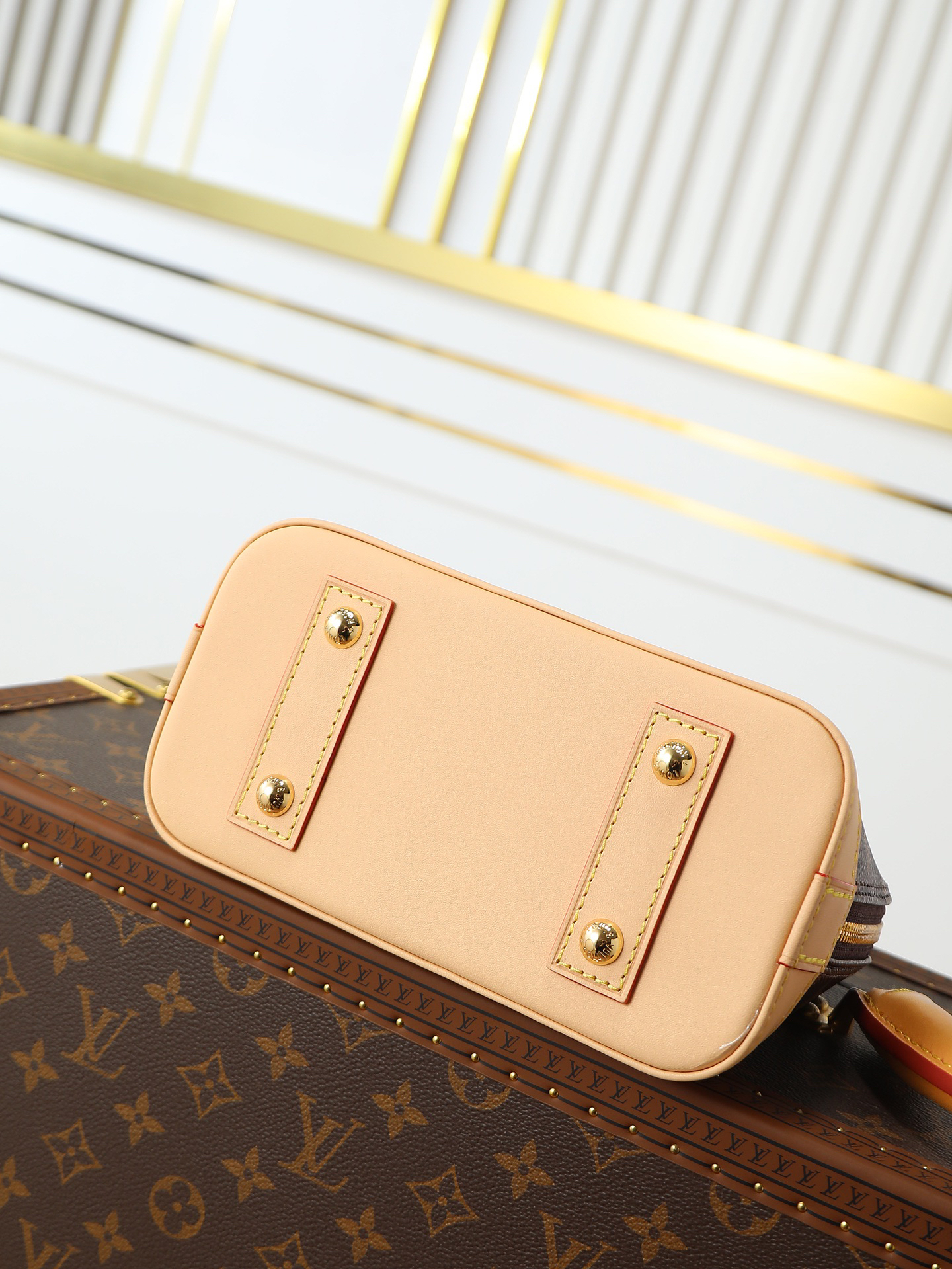 Louis Vuitton Nano Alma Monogram Canvas Handbag - Image 4