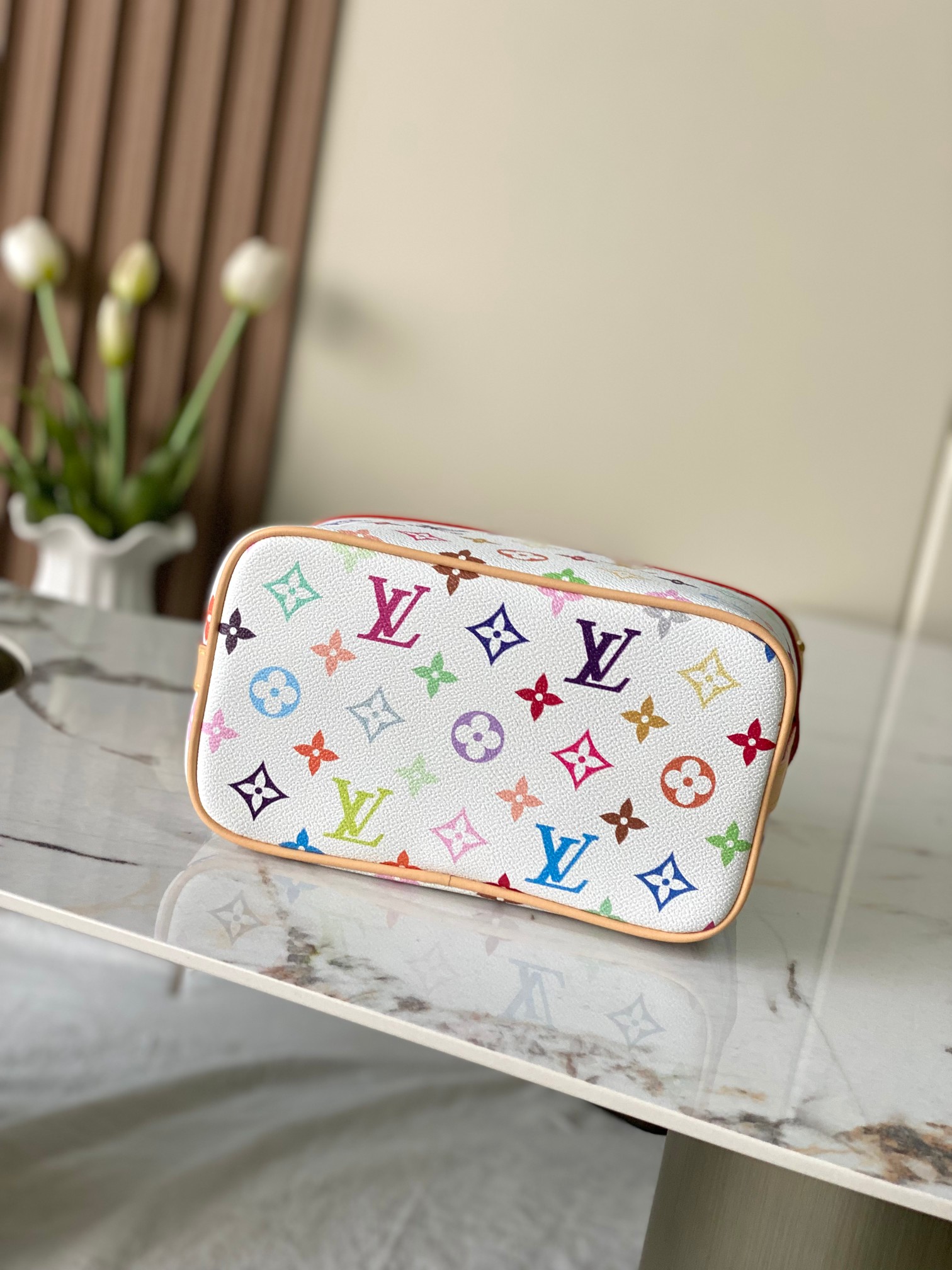 Cruiser Toiletry Bag in Monogram Multicolore Canvas - Image 4