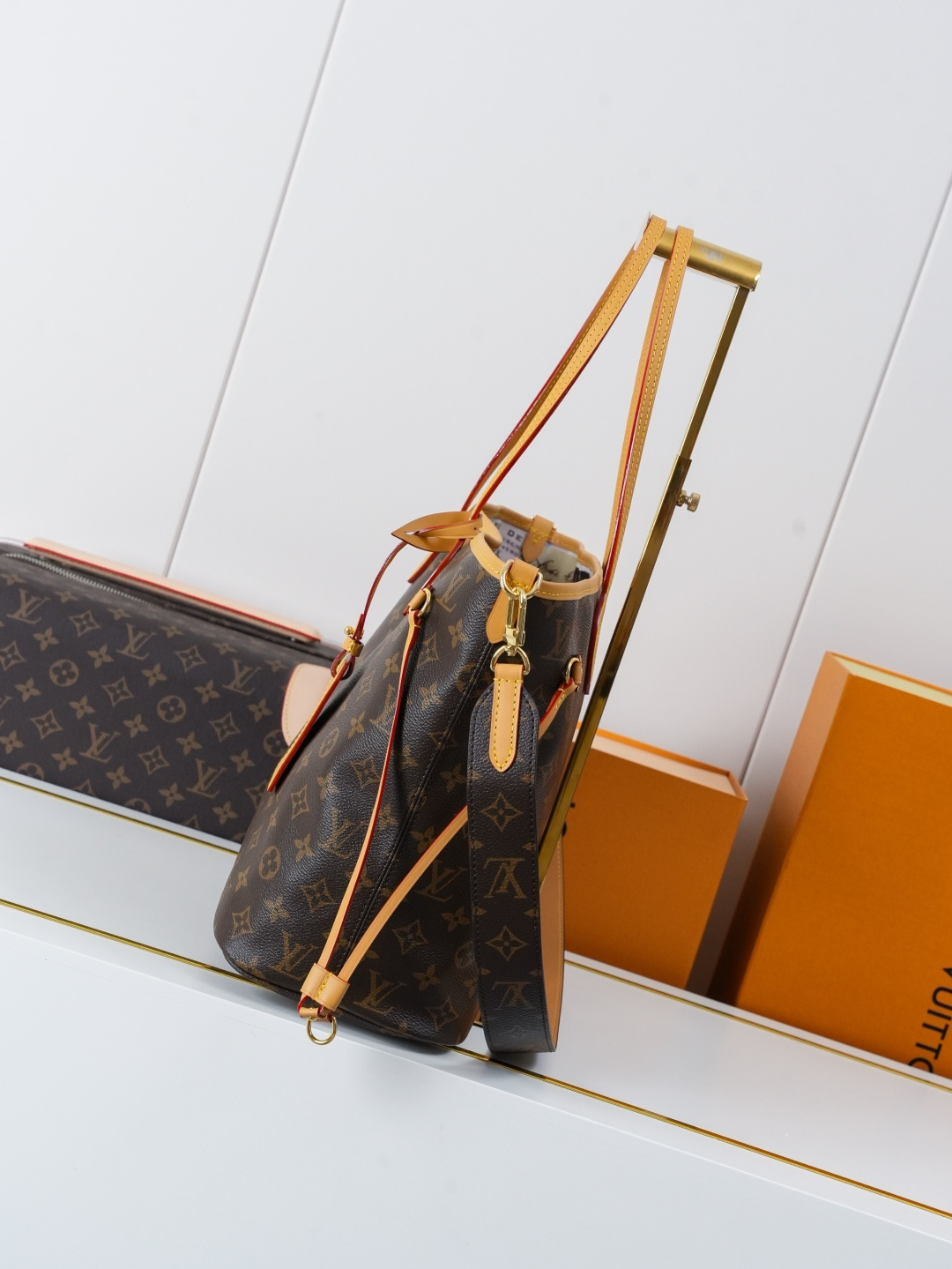Louis Vuitton Persona Neverfull Inside Out Monogram Anniversary Tote Bag - Image 4