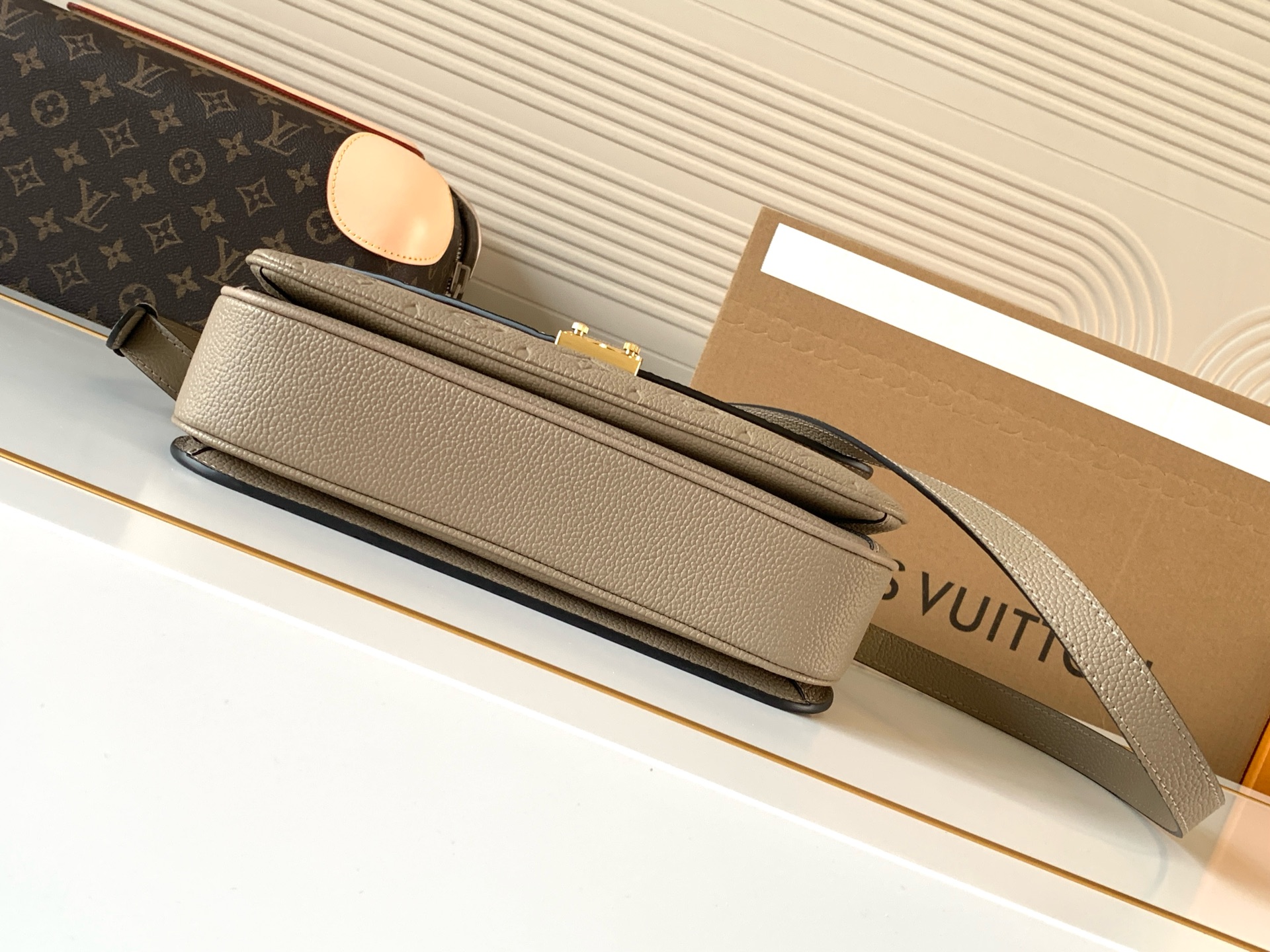Louis Vuitton Pochette Metis Monogram Empreinte Leather Shoulder Bag - Image 4