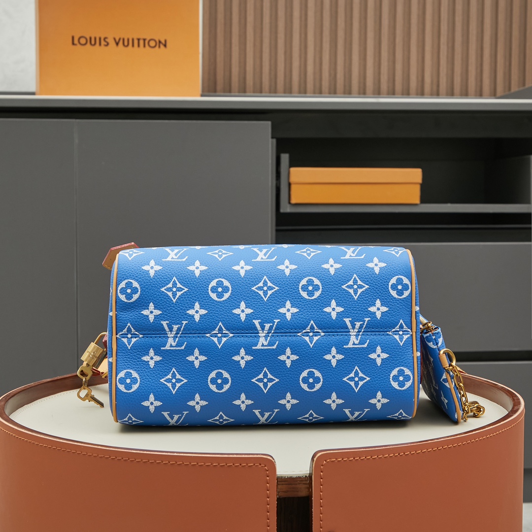 Louis Vuitton Speedy P9 Bandouliere 25 Monogram Leather Handbag - Image 4