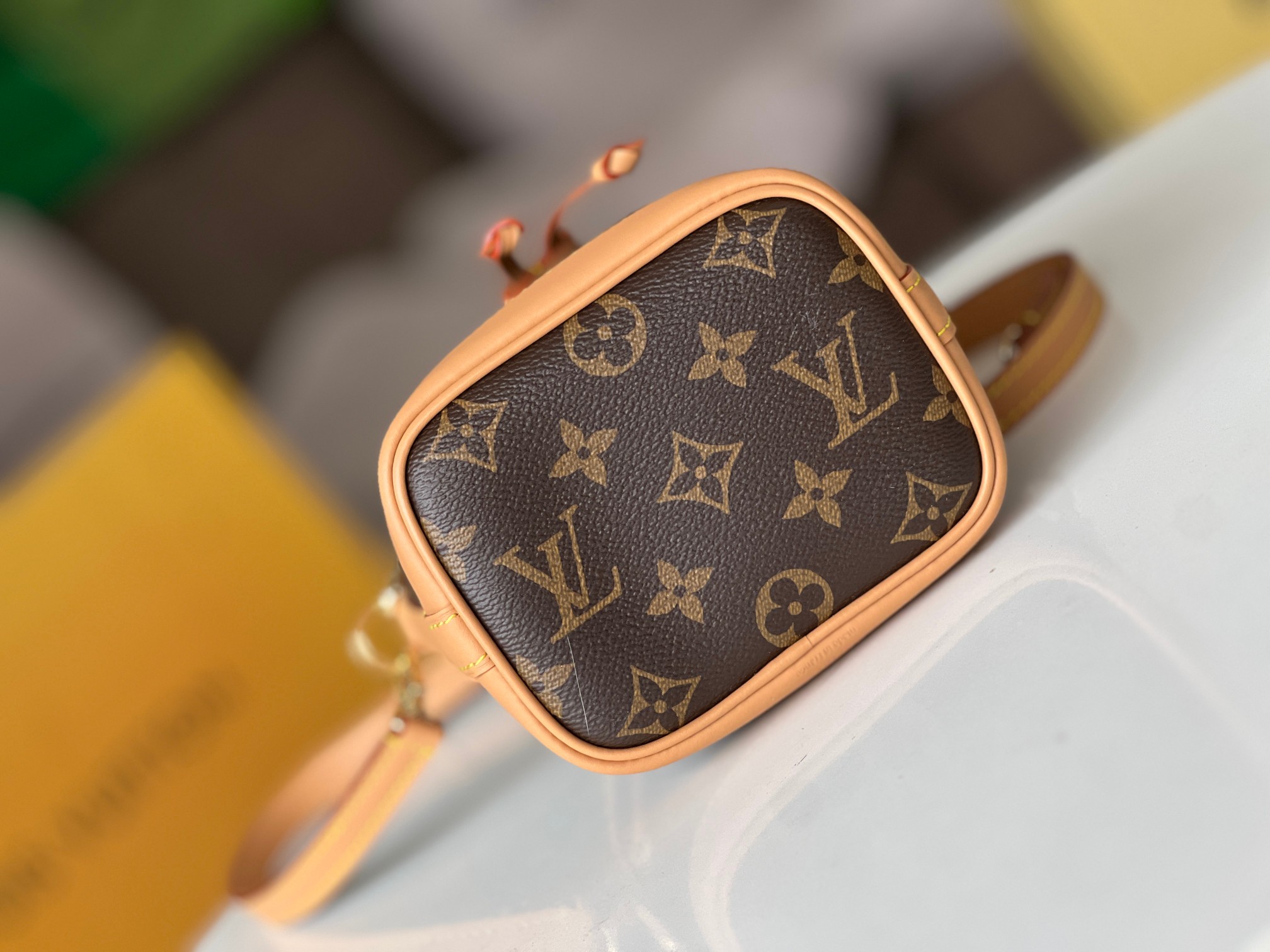 Louis Vuitton Nano Noe Monogram Bag - Image 4