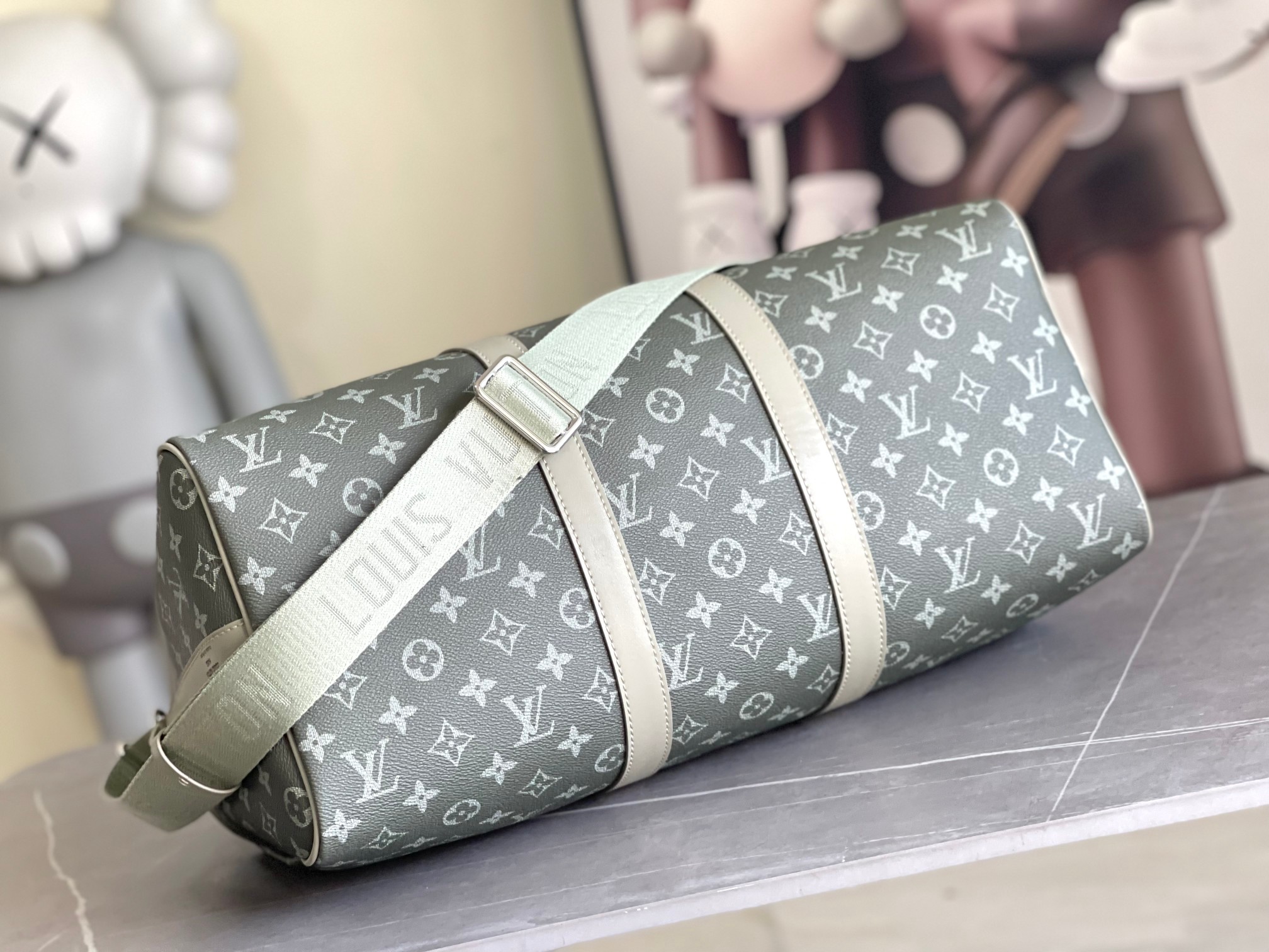 Louis Vuitton Keepall Bandouliere 45 Travel Bag - Image 4
