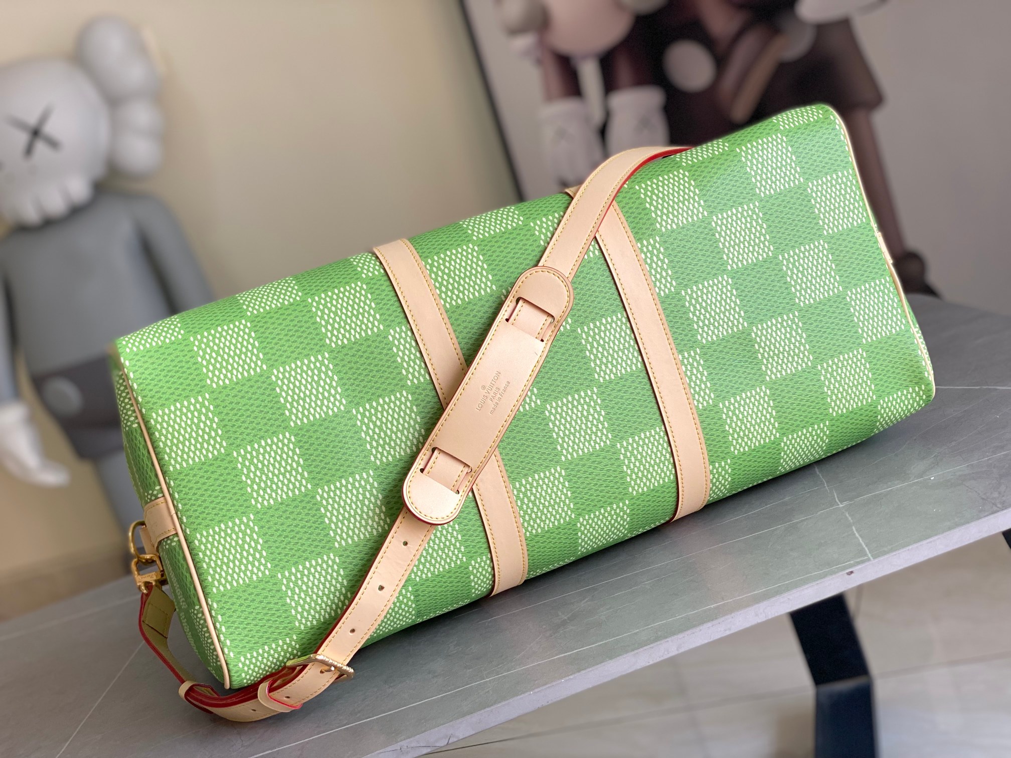 Louis Vuitton Keepall Bandouliere 50 Travel Bag - Image 4