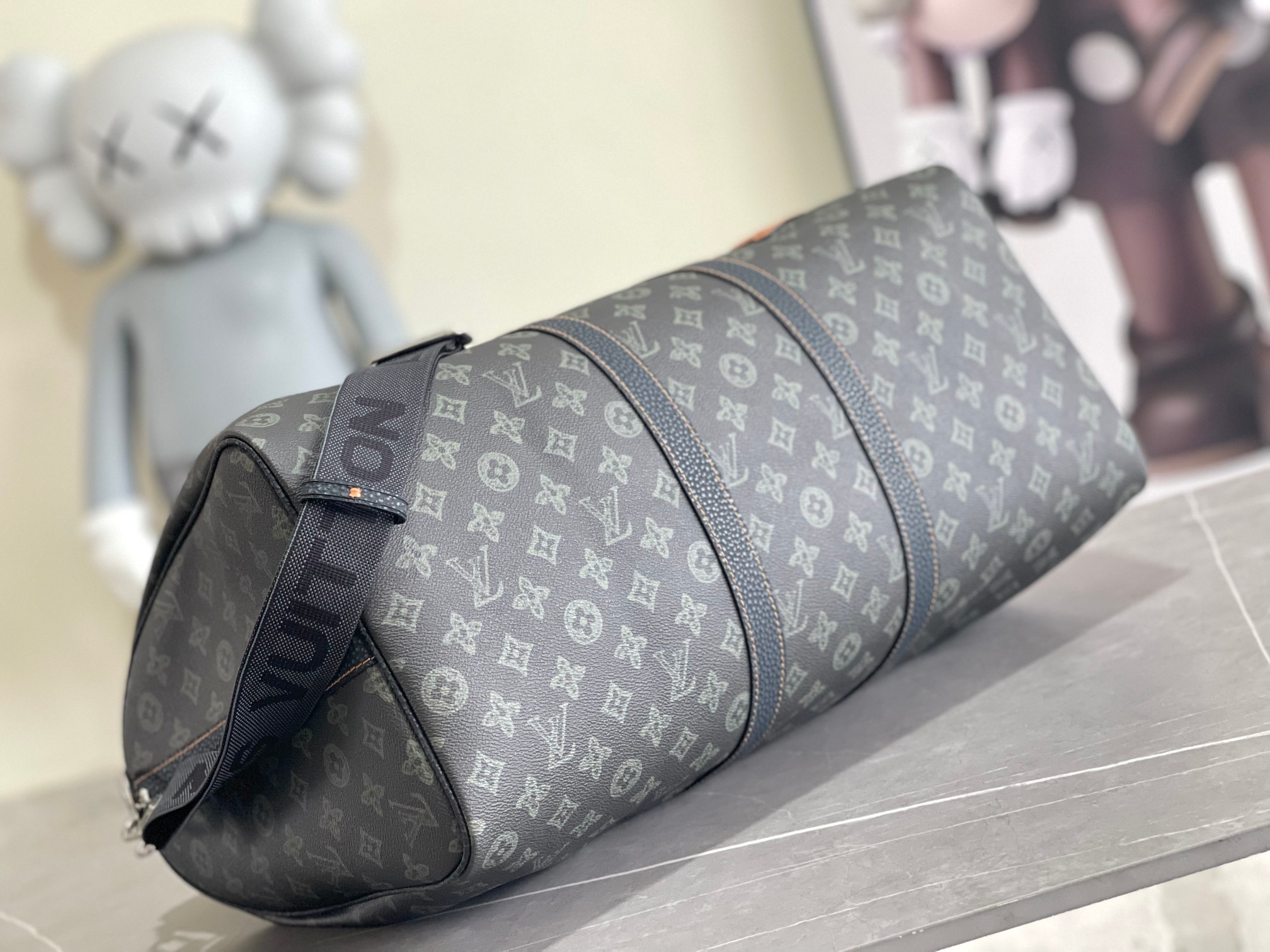 Louis Vuitton Keepall Bandouliere 50 Travel Bag - Image 4