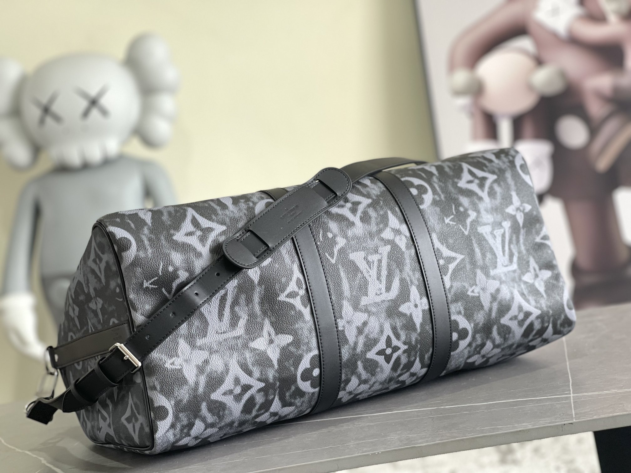 Louis Vuitton Keepall Bandouliere 50 Travel Bag - Image 4