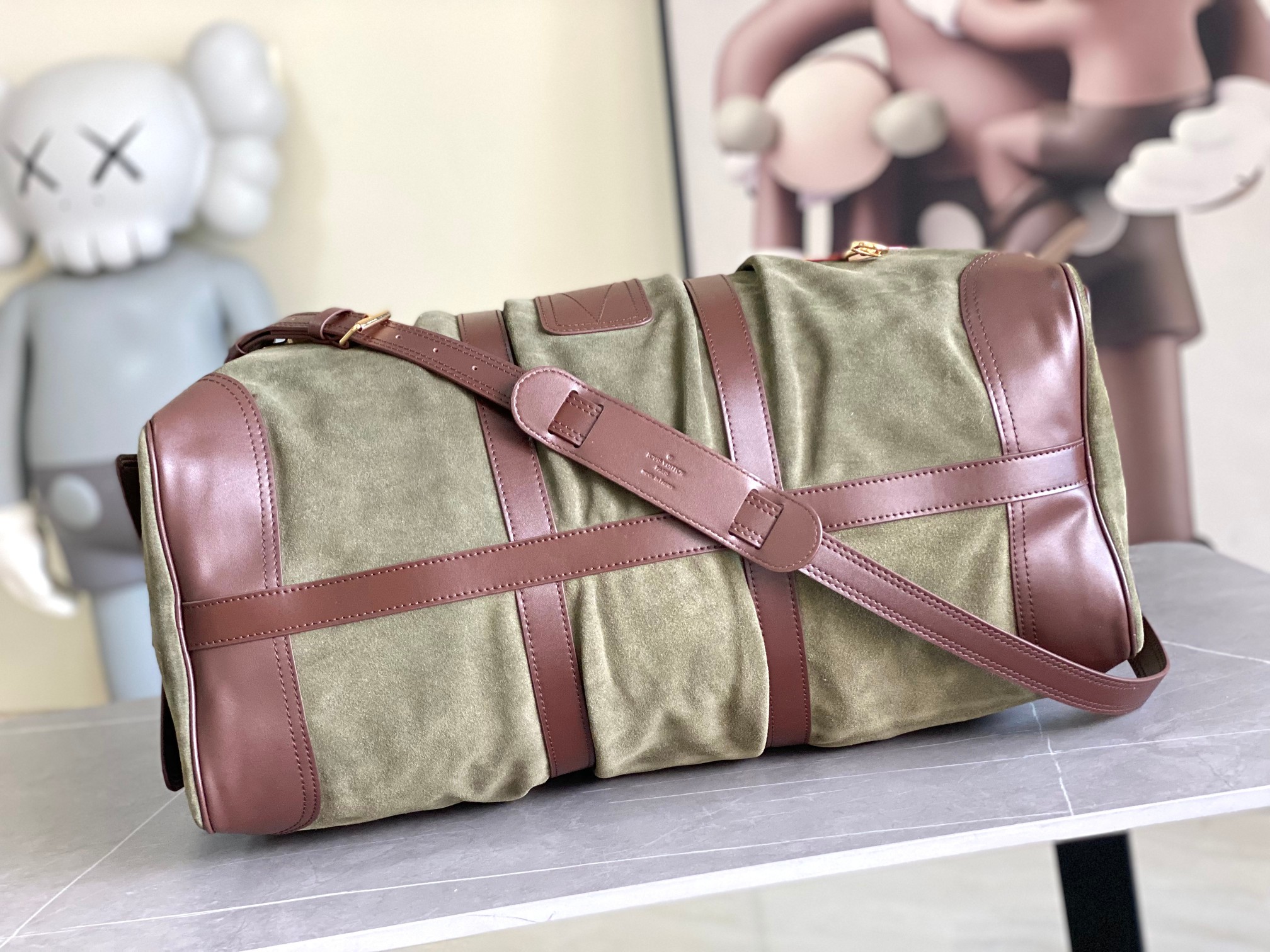 Louis Vuitton Keepall Bandouliere 50 Travel Bag - Image 4