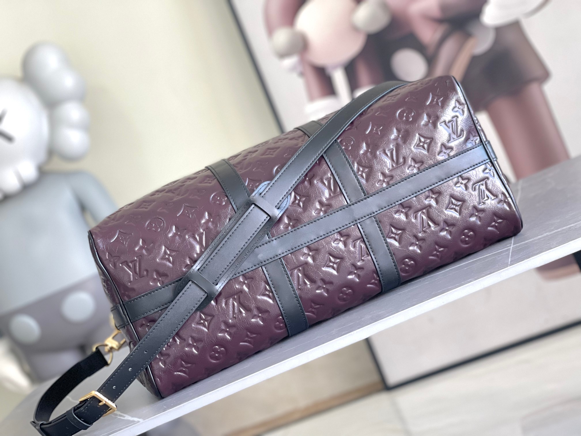 Louis Vuitton Keepall Bandouliere 45 Travel Bag - Image 4