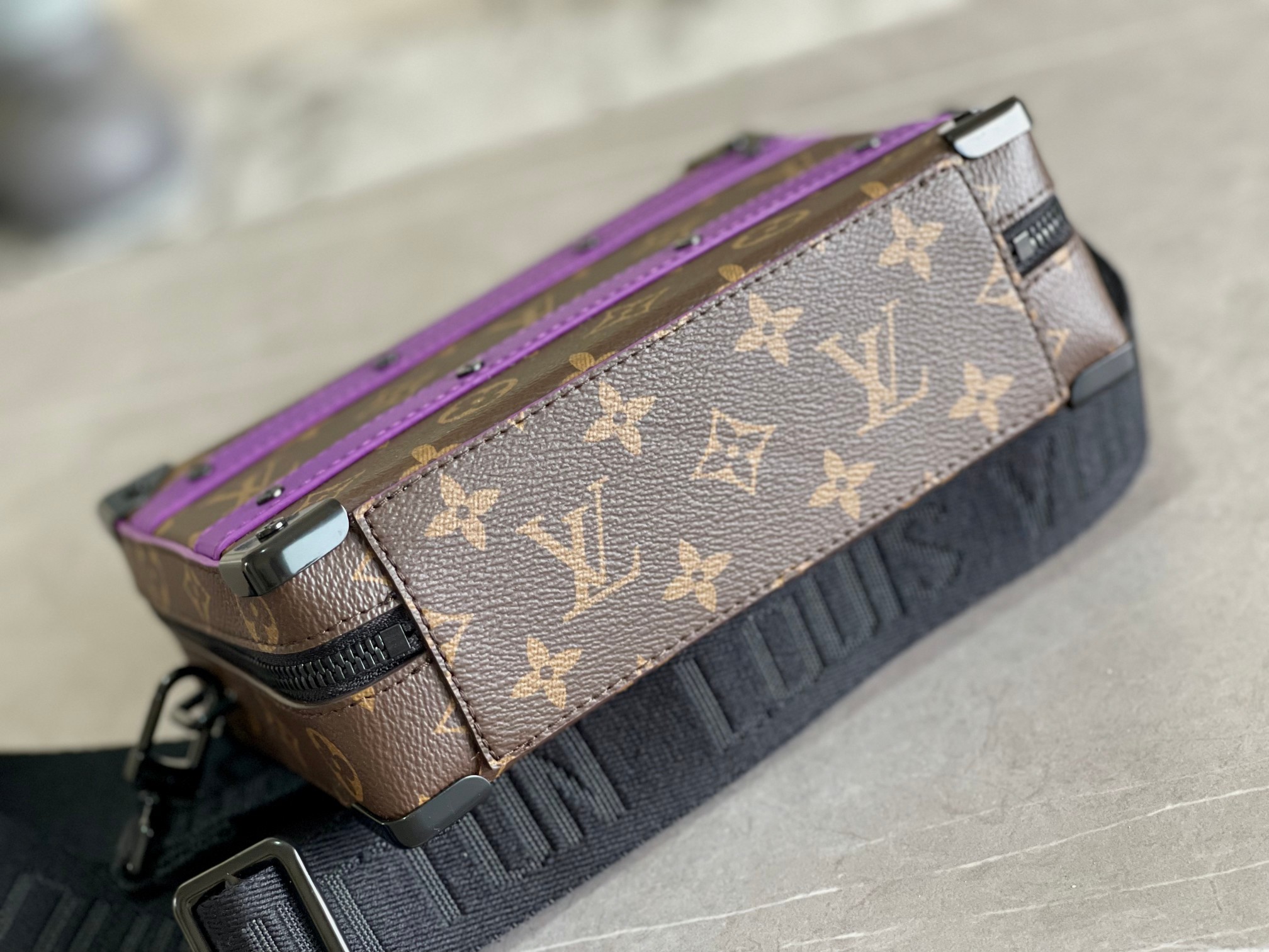 Louis Vuitton Handle Soft Trunk Blue M46264 - Image 4