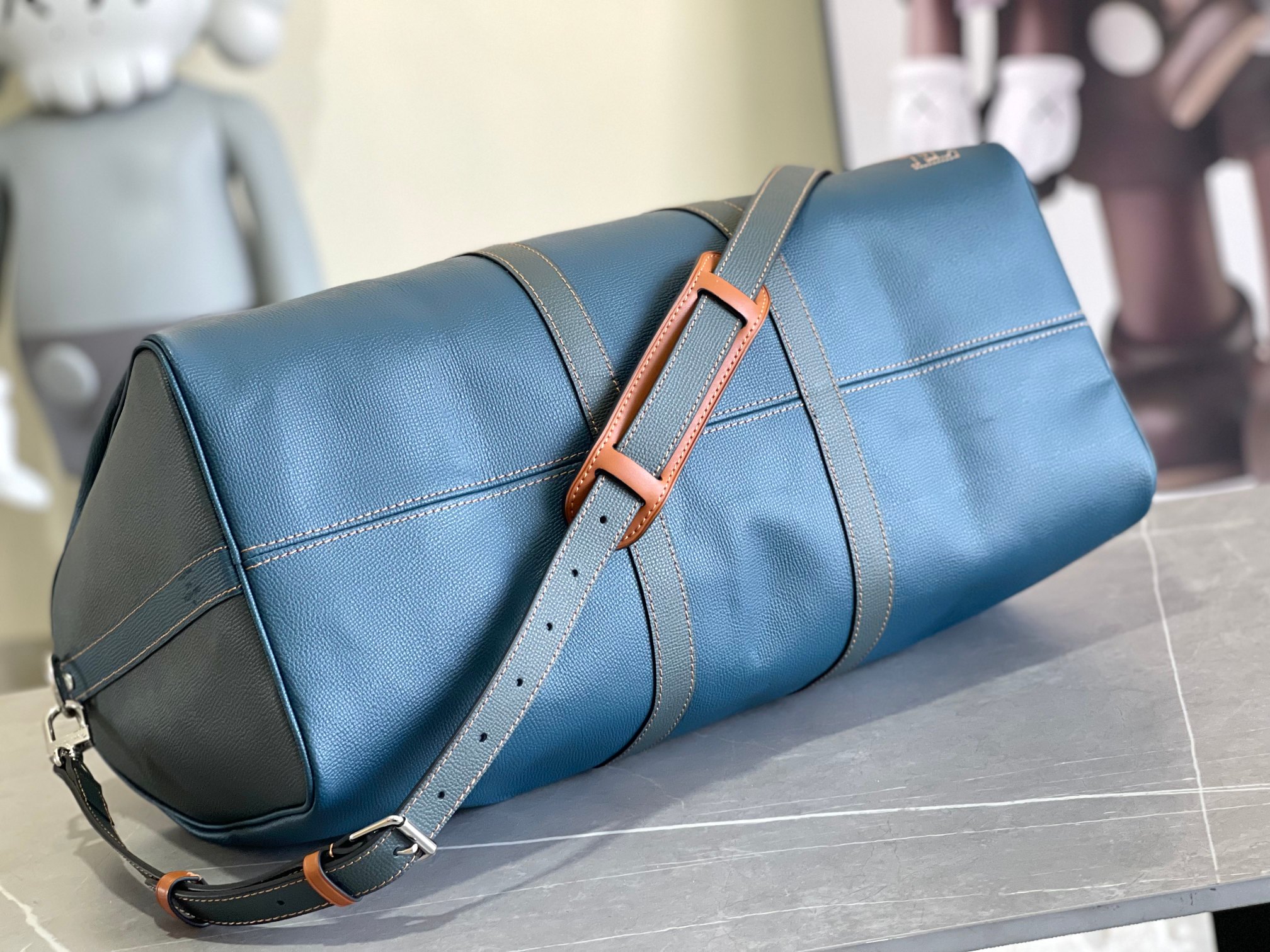 Louis Vuitton Keepall Bandouliere 50 Travel Bag - Image 4