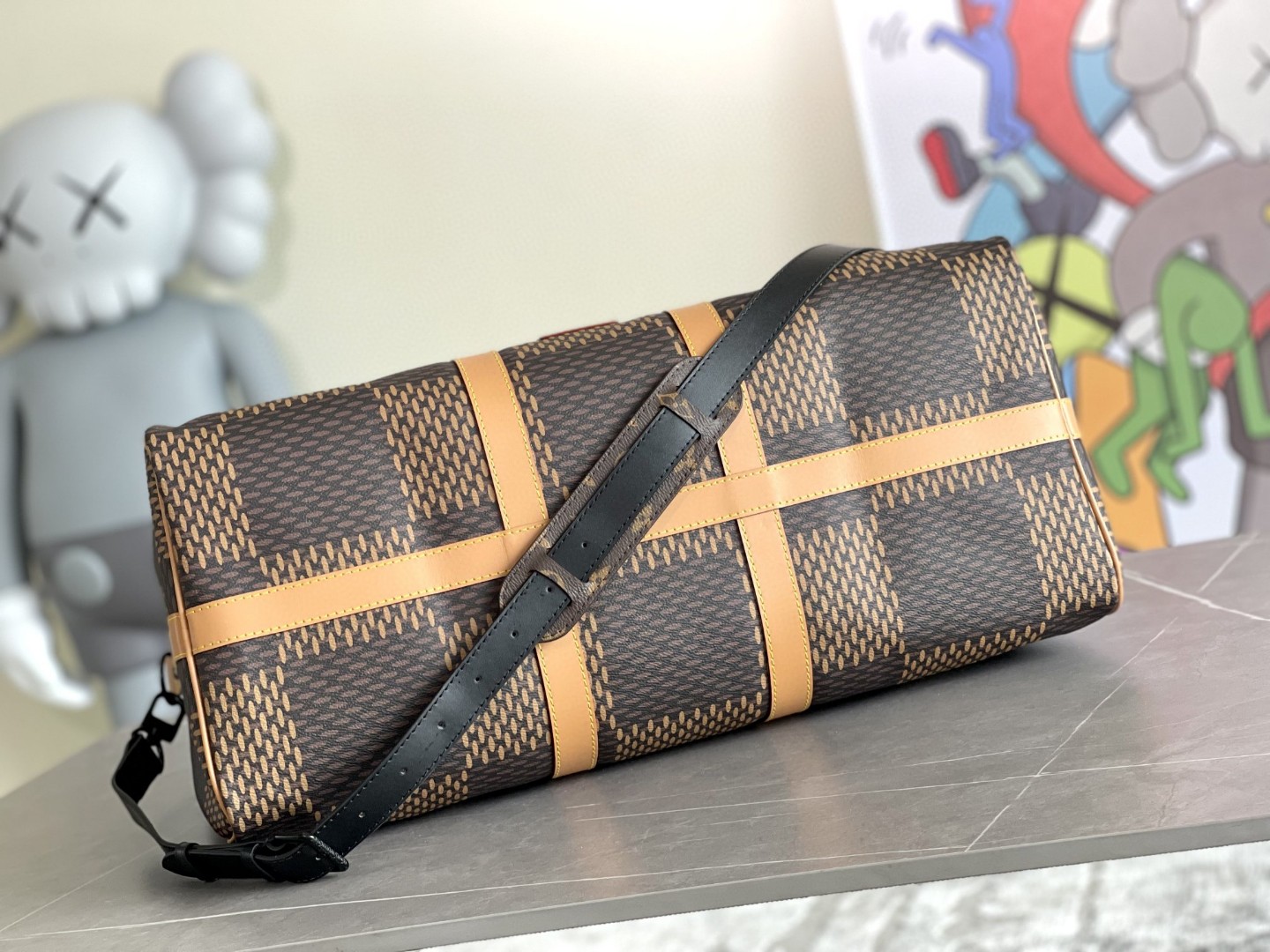 Louis Vuitton Keepall Bandouliere 50 Travel Bag - Image 4