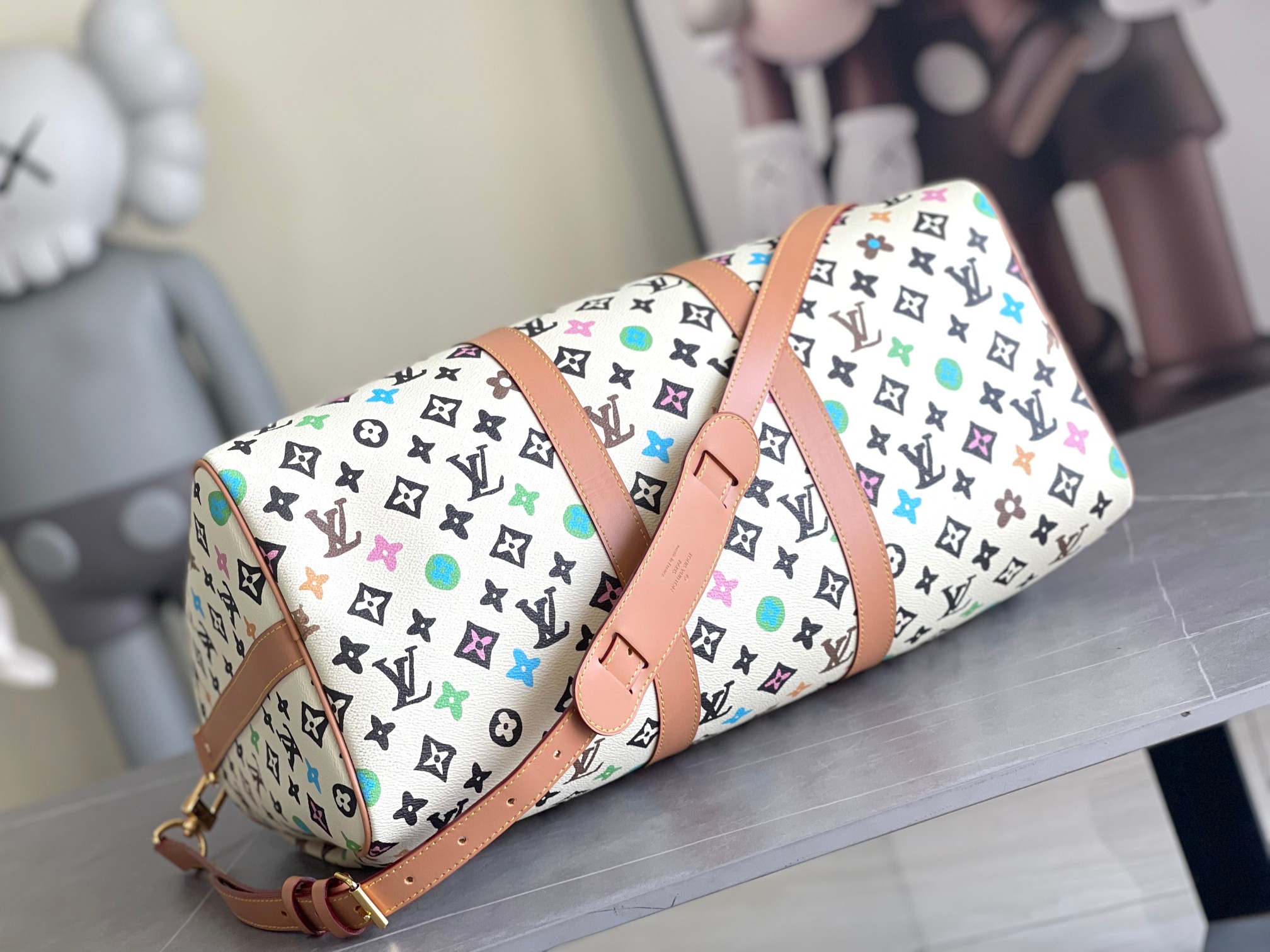 Louis Vuitton Keepall Bandouliere 45 Travel Bag - Image 4