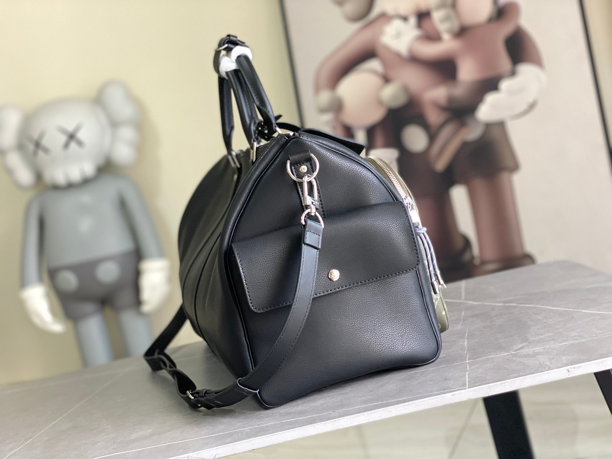 Louis Vuitton Keepall Bandouliere 50 Travel Bag - Image 4