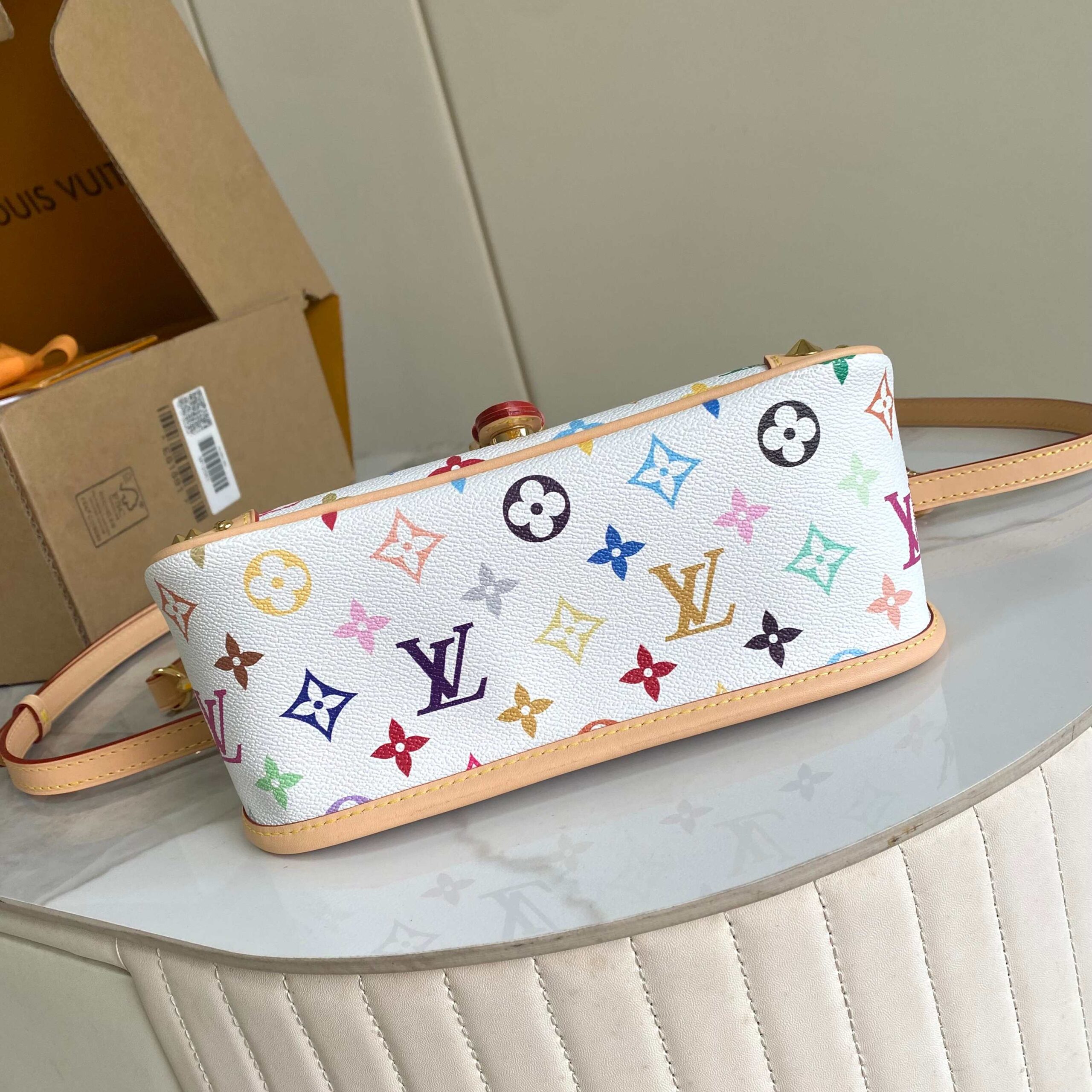 Louis Vuitton x Takashi Murakami Diane Shoulder Bag - Image 4
