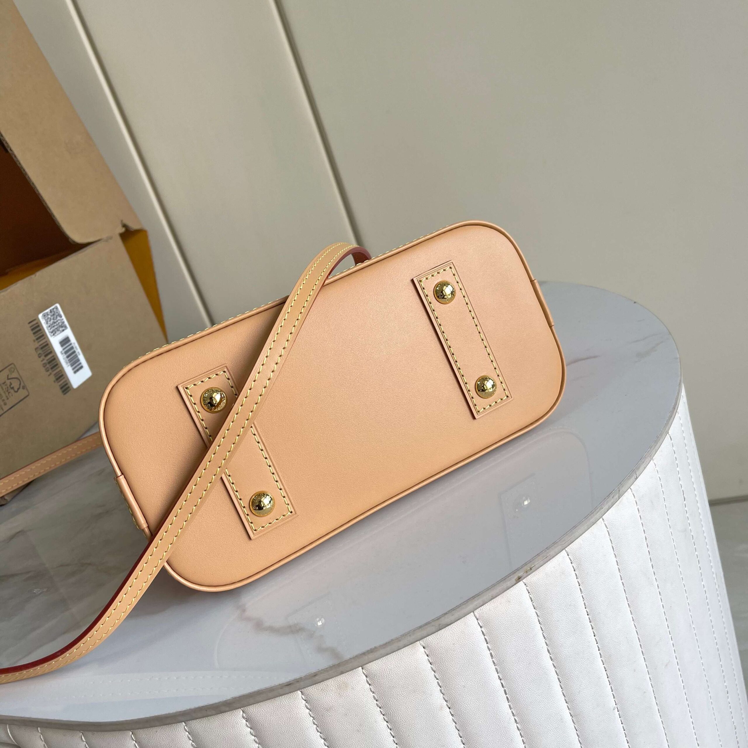 Louis Vuitton Alma BB Meowgram Canvas Top Handle Bag - Image 4