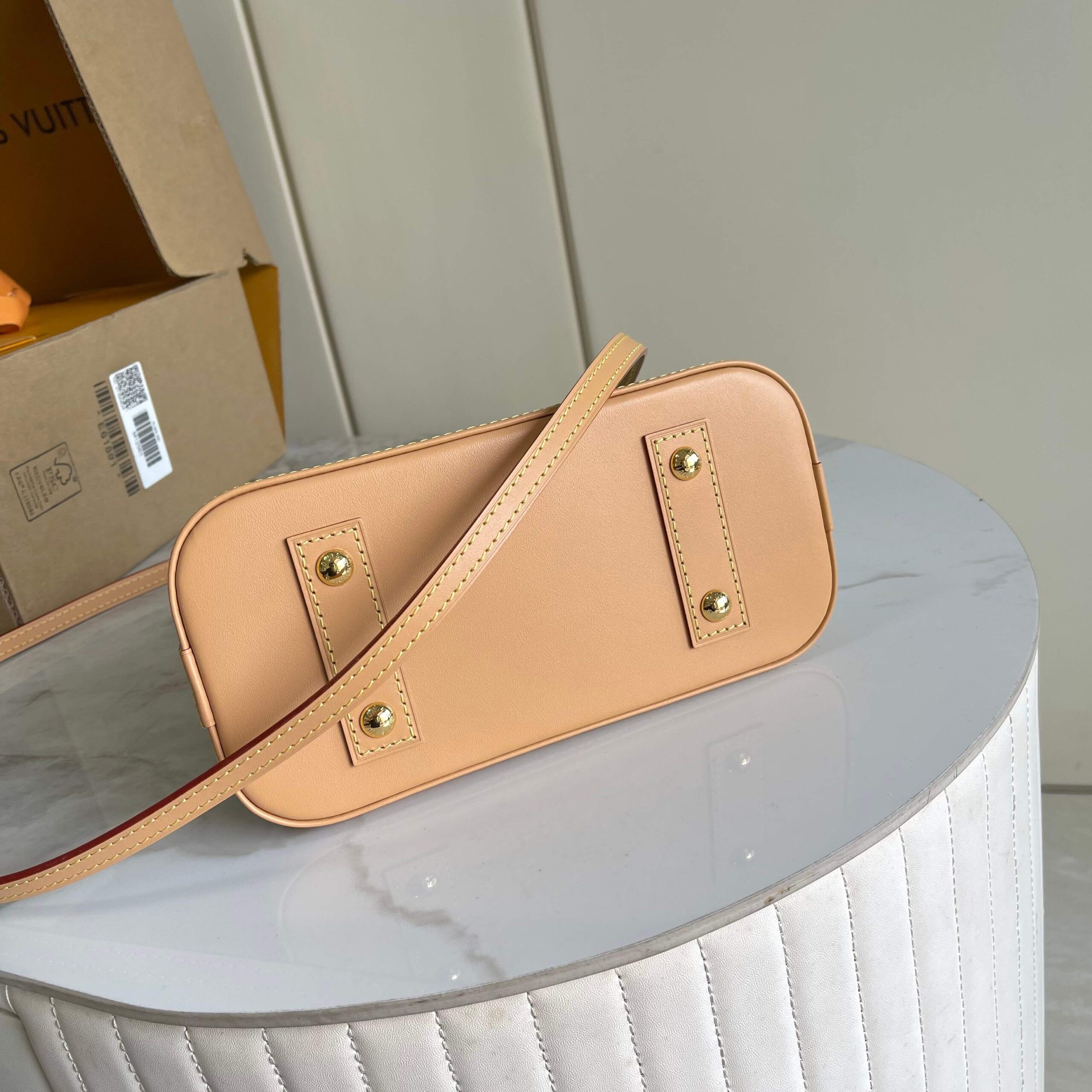Louis Vuitton Alma BB Meowgram Canvas Handbag - Image 4