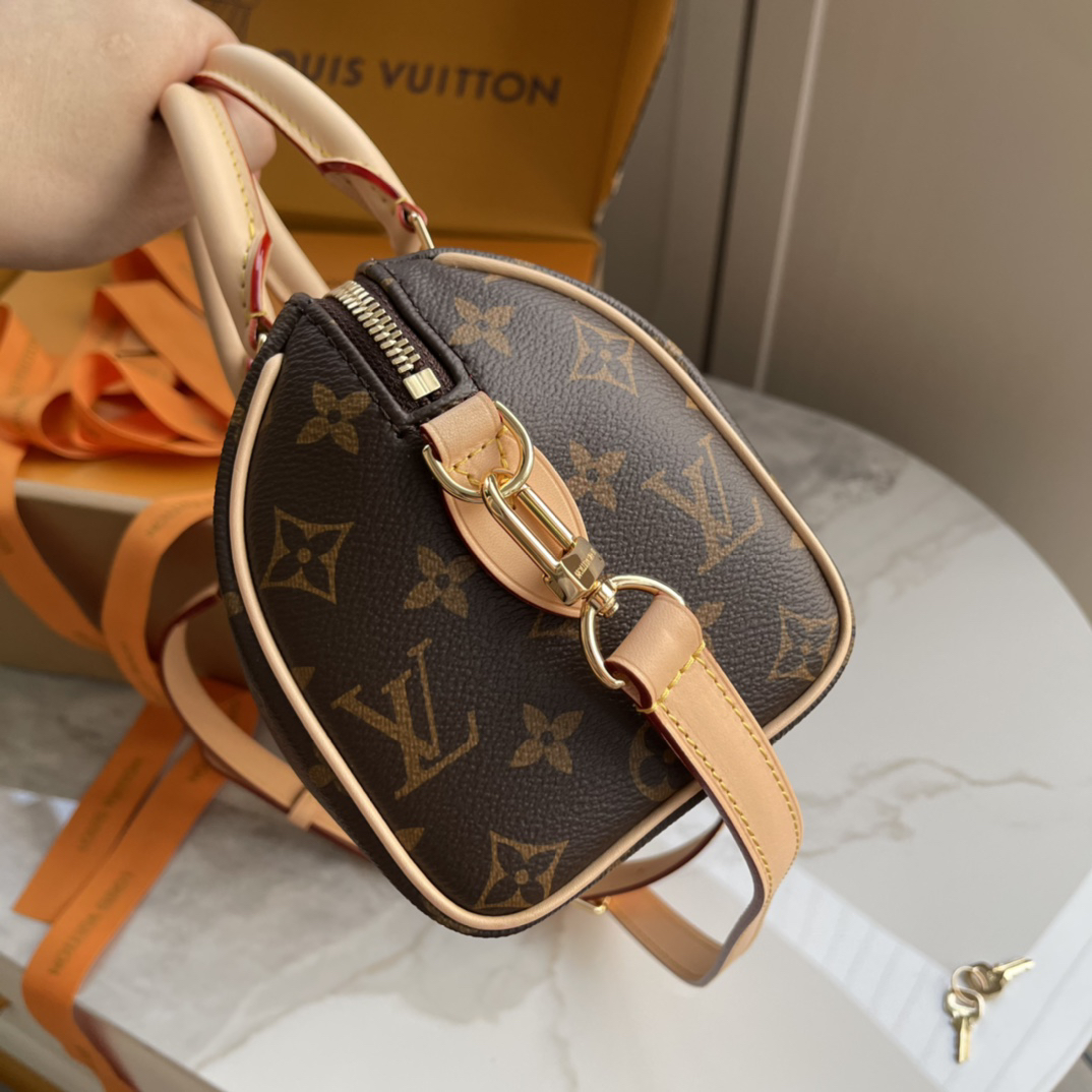Louis Vuitton Speedy Bandouliere 20 Leather Shoulder Bag - Image 4