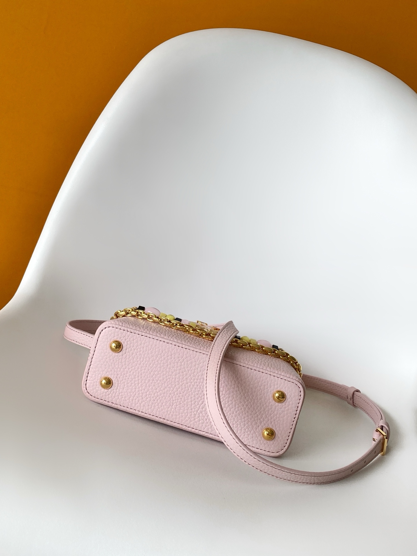 Louis Vuitton Capucines East West Mini Handbag - Image 4