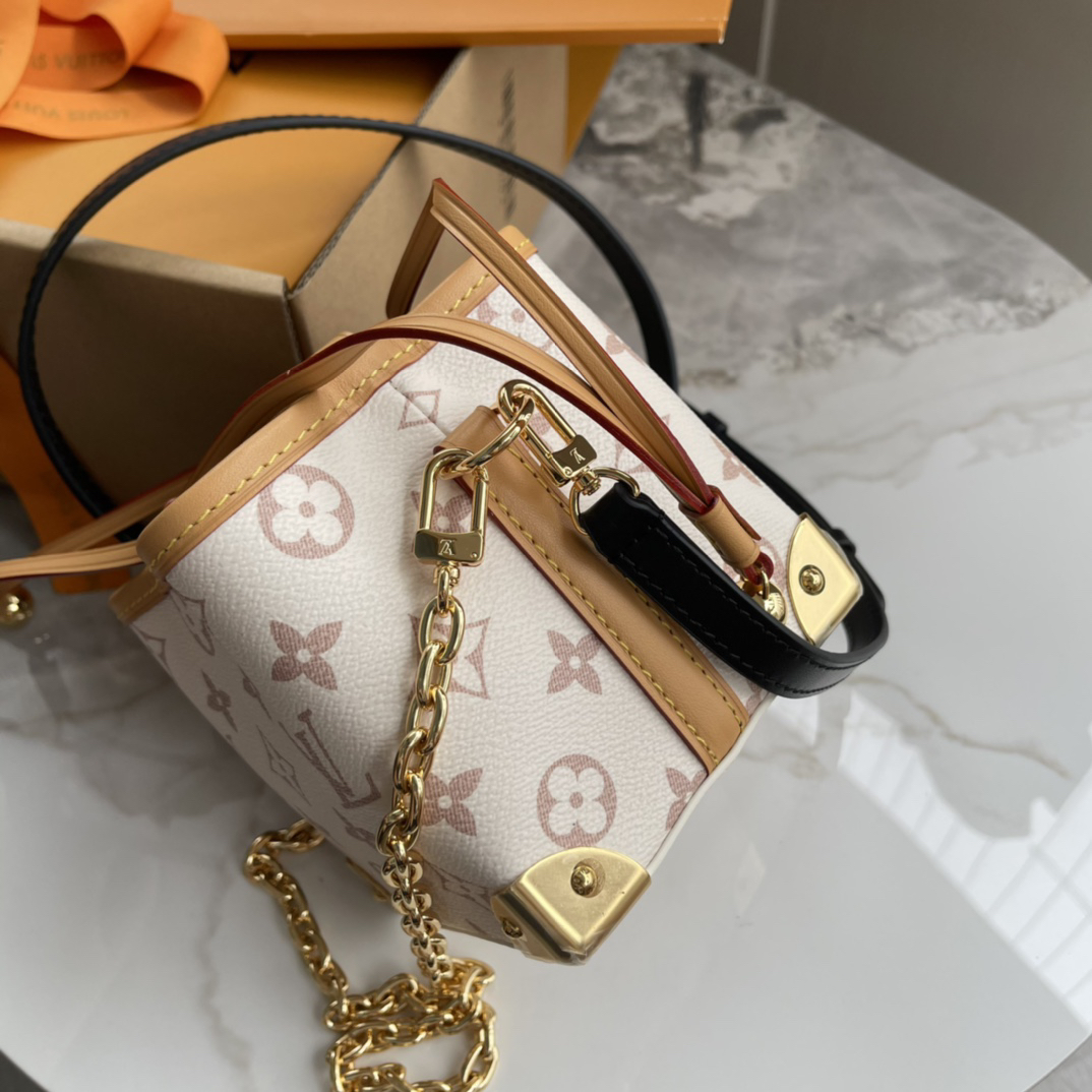 Louis Vuitton Noé Purse M83227 / M82885 Monogram Dune Canvas Shoulder Bag - Image 4