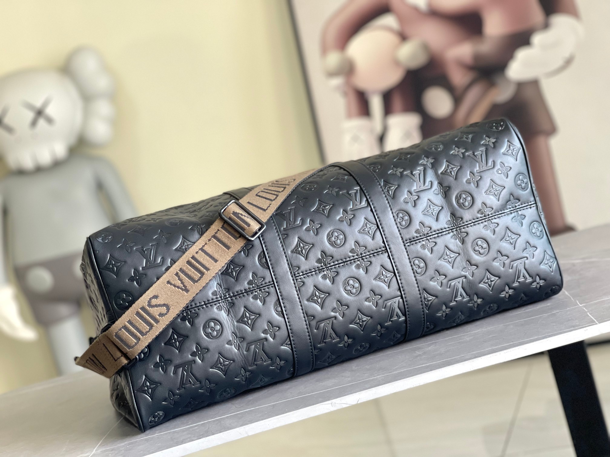 Louis Vuitton Keepall Bandouliere 50 Travel Bag - Image 4