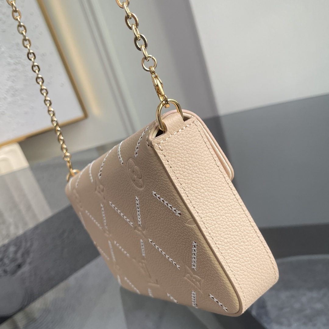 Louis Vuitton Felicie Pochette M29482 in Brown - Image 4