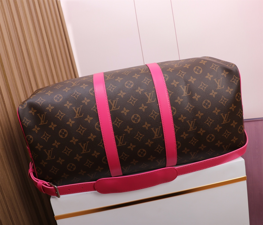 Louis Vuitton Keepall Bandouliere 50 Travel Bag - Image 4
