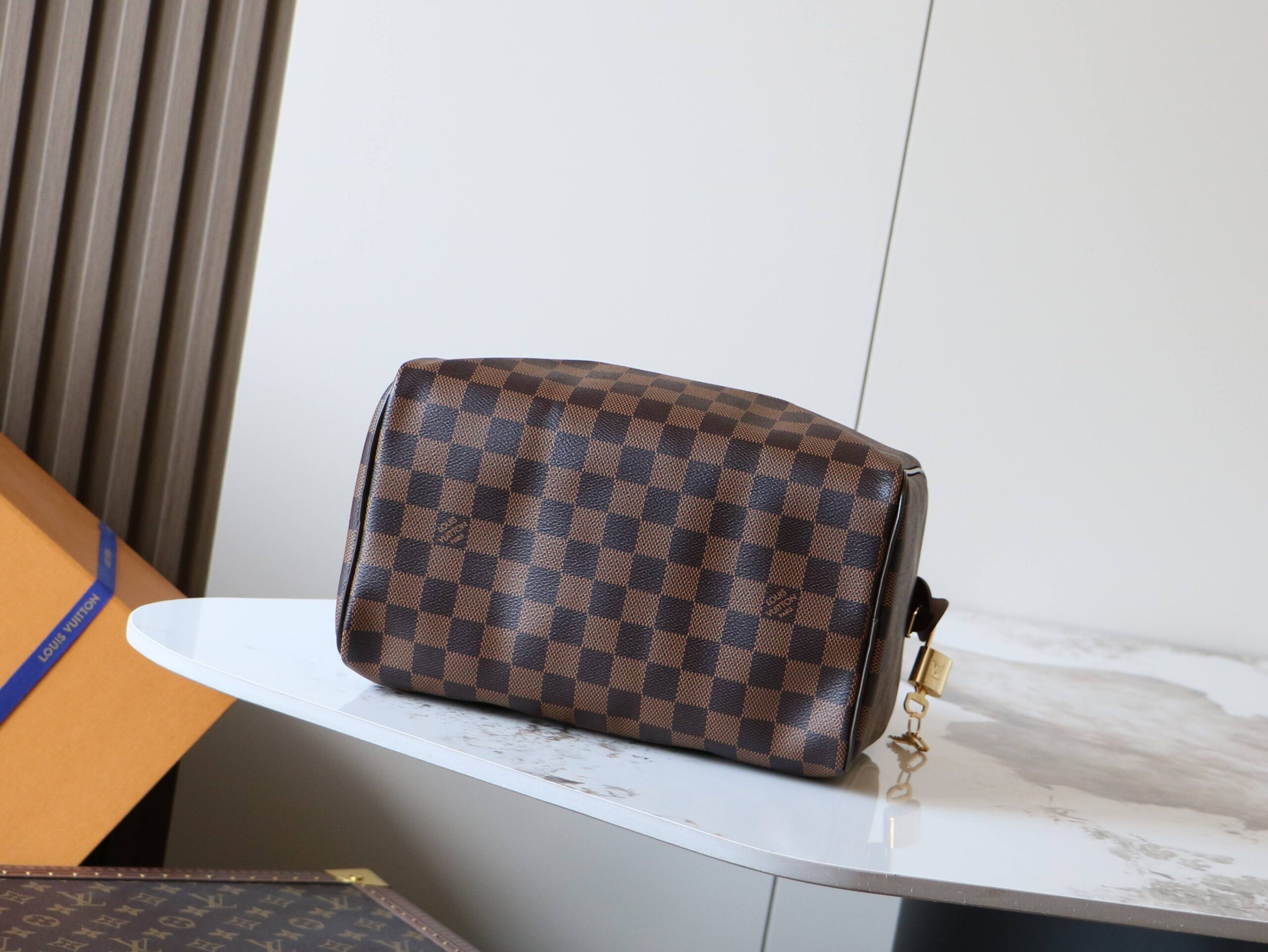 Louis Vuitton Speedy Handbag N41365 in Damier Canvas - Image 4