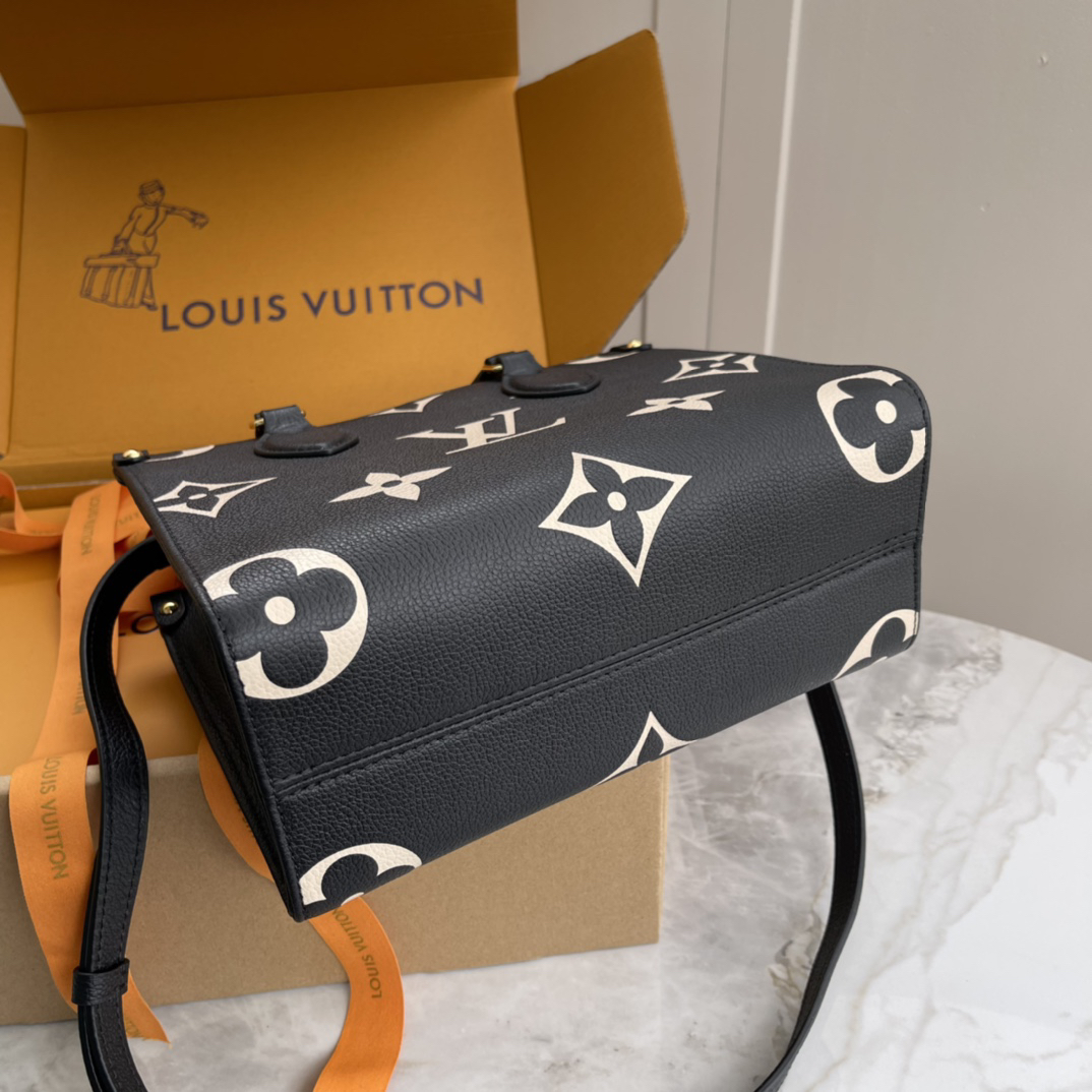 Louis Vuitton Onthego PM Tote Bag in Monogram Empreinte Leather - Image 4