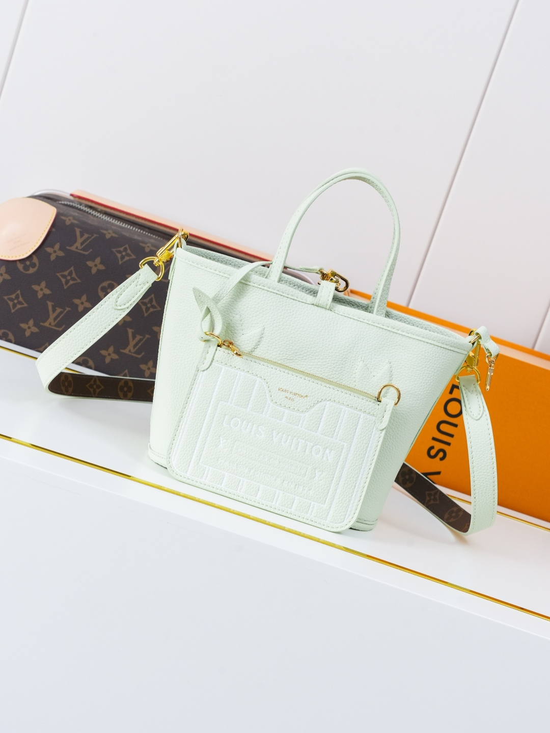 Louis Vuitton Neverfull Inside Out BB Handbag - Image 4