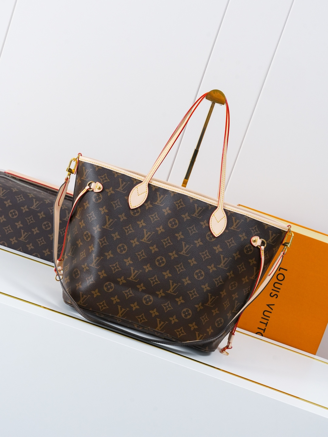 Louis Vuitton Neverfull Inside Out MM Monogram Tote Bag - Image 4