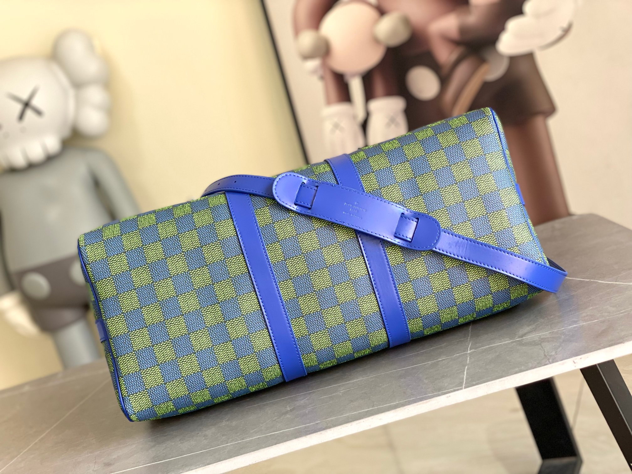 Louis Vuitton Keepall 45 Damier Graphite Travel Bag - Image 4