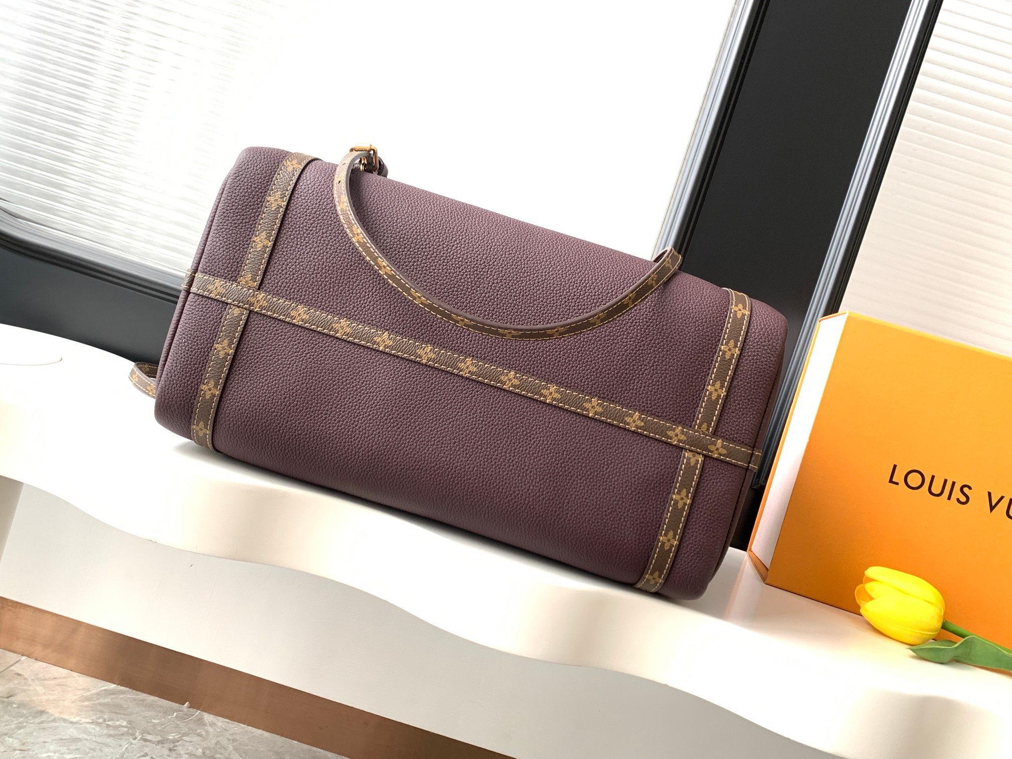 Louis Vuitton Express Medium Handbag in Brown Monogram - Image 4