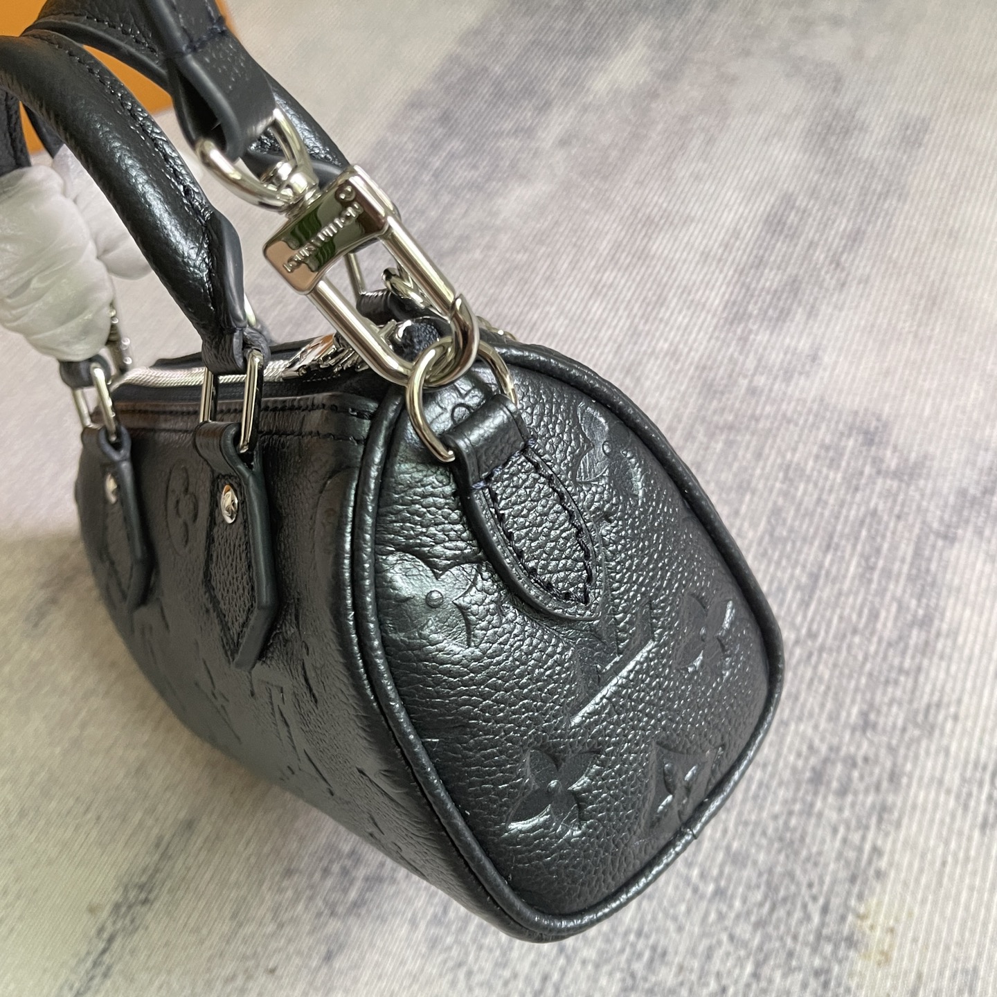 Nano Speedy Handbag in Monogram Empreinte Leather - Image 4