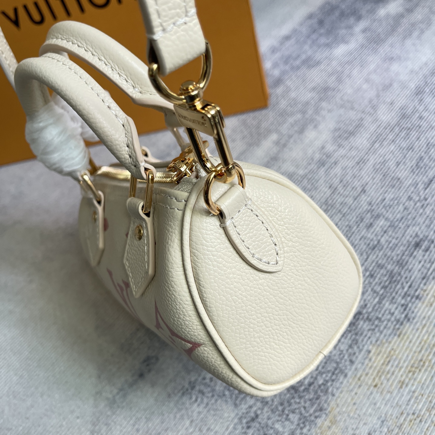 Louis Vuitton Nano Speedy Handbag in Monogram Empreinte Leather - Image 4