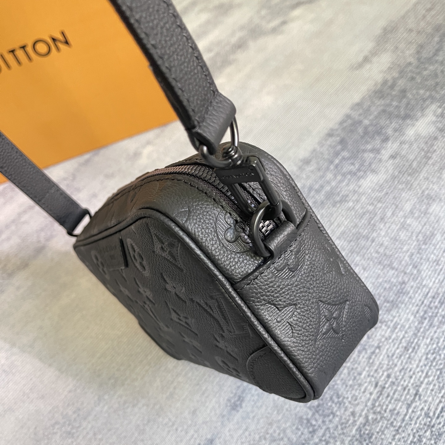 Louis Vuitton Trocadéro Mini Crossbody Bag in Monogram Shadow Leather - Image 4