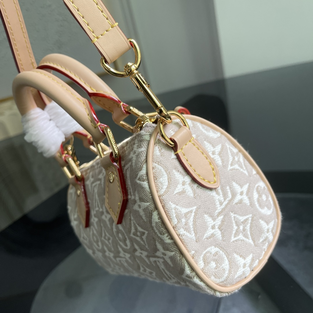 Louis Vuitton Nano Speedy Handbag - Image 4