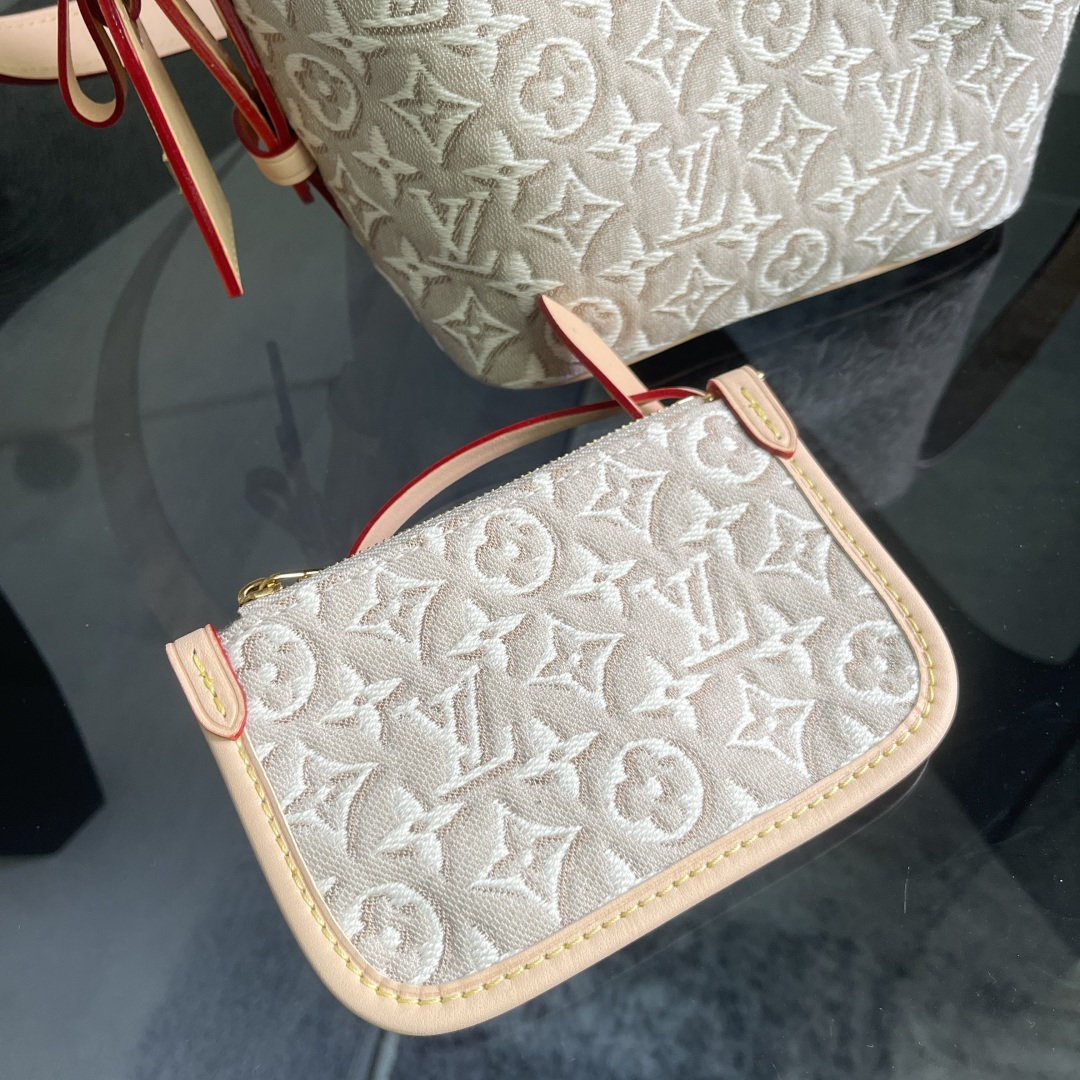 Louis Vuitton All In BB Jacquard Handbag - Image 4