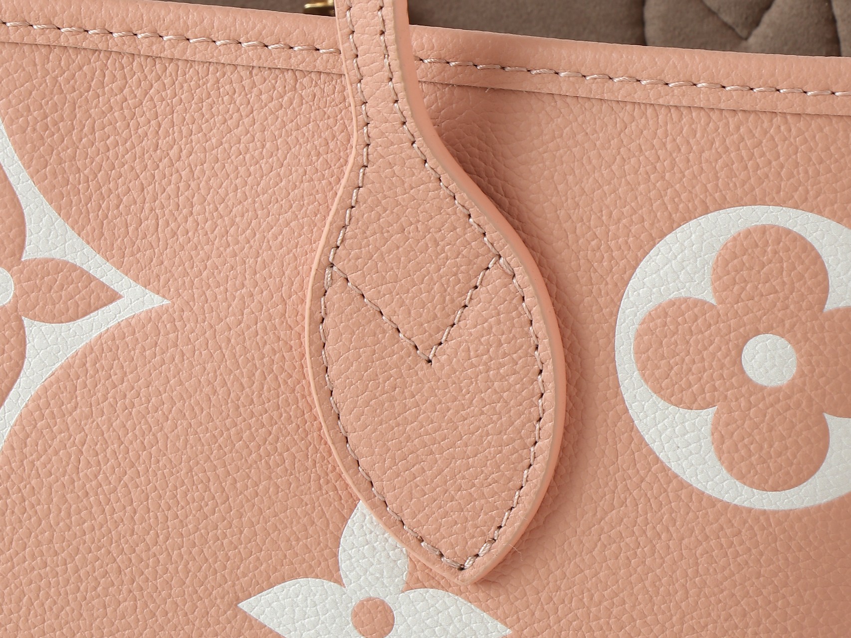 Louis Vuitton Neverfull MM Monogram Empreinte Tote Bag in Pink - Image 4
