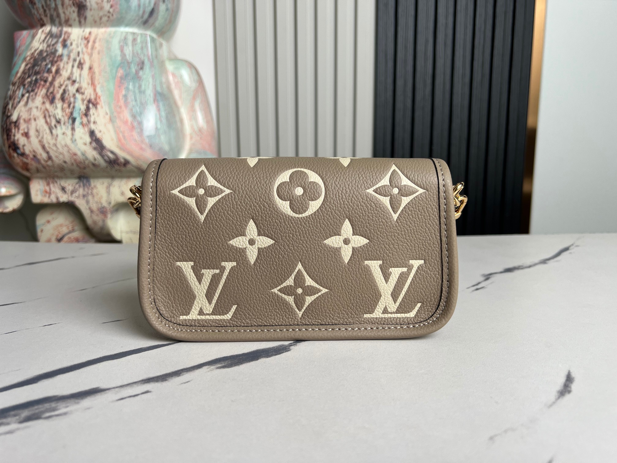 Louis Vuitton Nano Diane Leather Crossbody Bag - Image 4