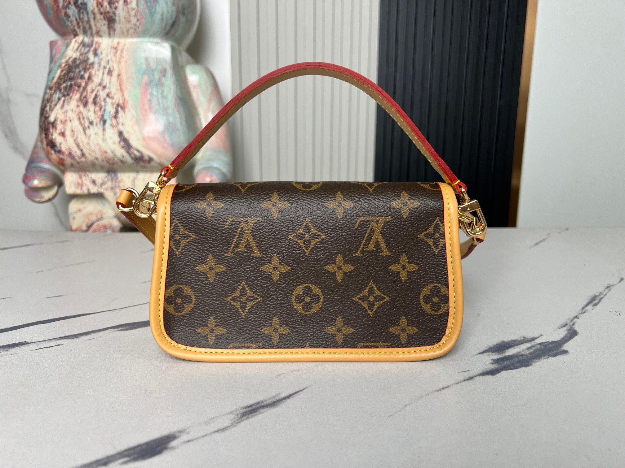 Louis Vuitton Nano Diane Monogram Canvas Handbag - Image 4