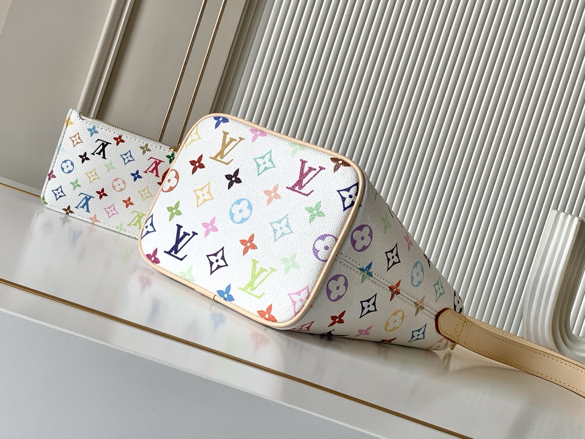 Louis Vuitton All In BB Handbag in Monogram Multicolor - Image 4