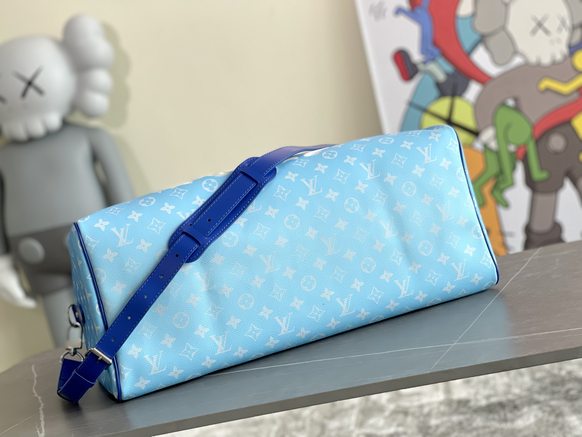 Louis Vuitton Keepall Bandouliere 50 Travel Bag - Image 4