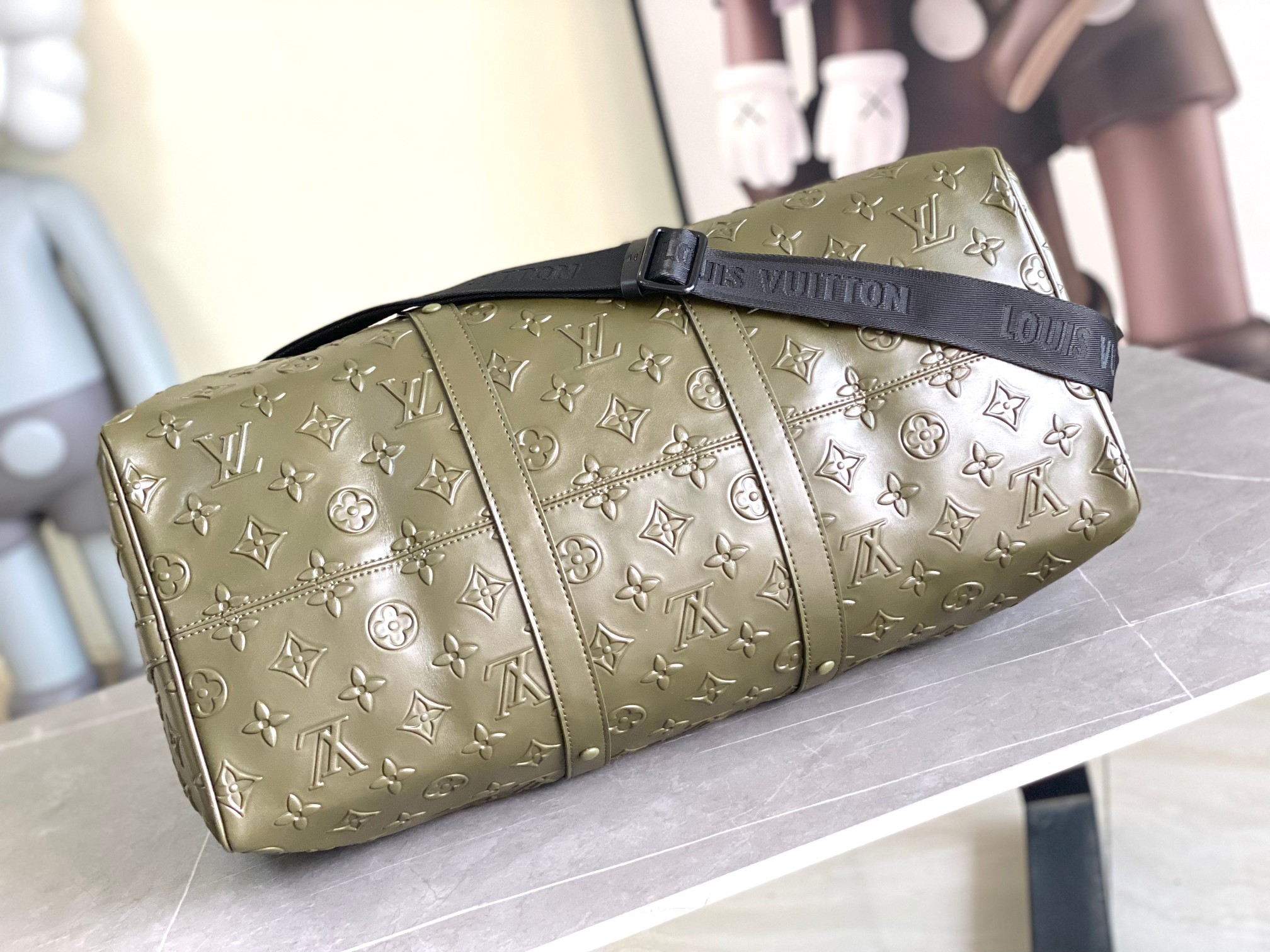 Louis Vuitton Keepall Bandoulière Travel Bag M57964 / M57963 - Image 4
