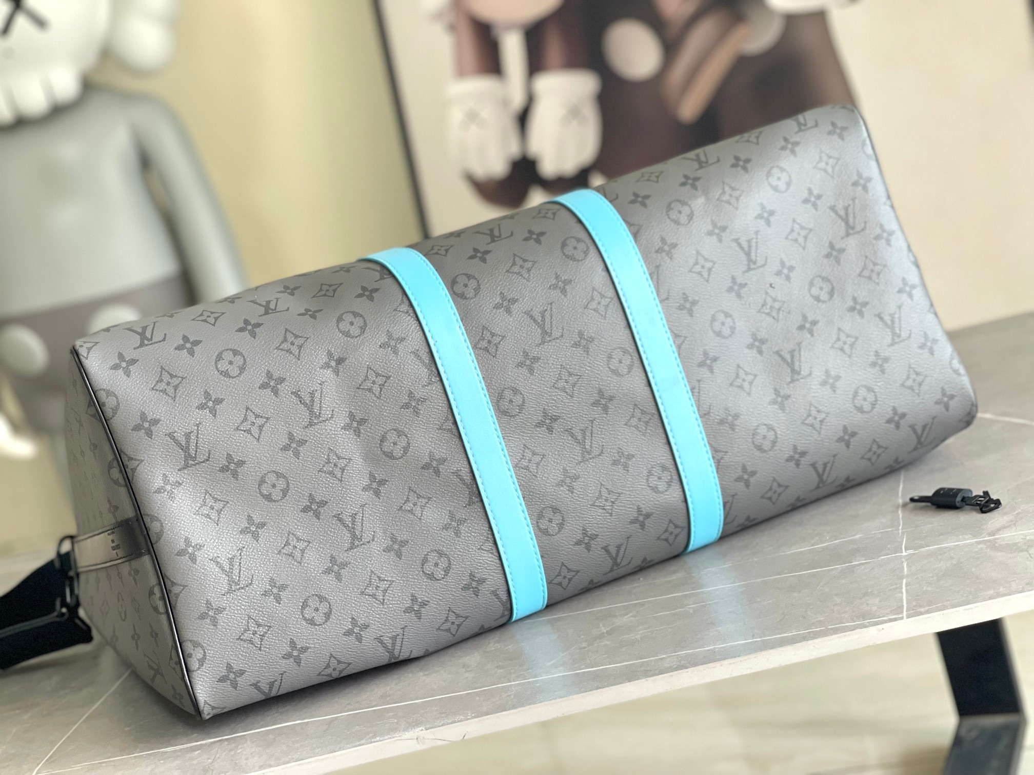 Louis Vuitton Basketball Keepall 55 Travel Bag M11480 - Image 4