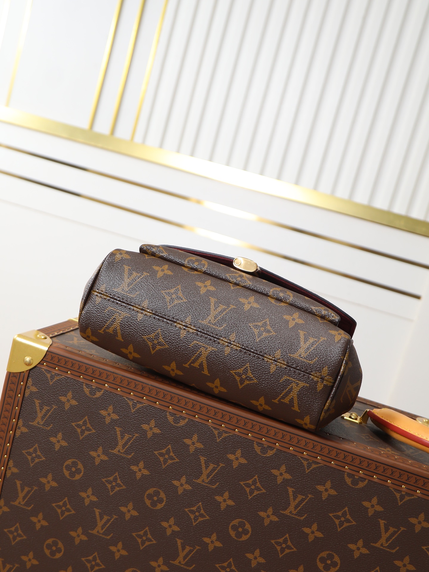 Louis Vuitton Saint-Germain BB Monogram Canvas Crossbody Bag - Image 4