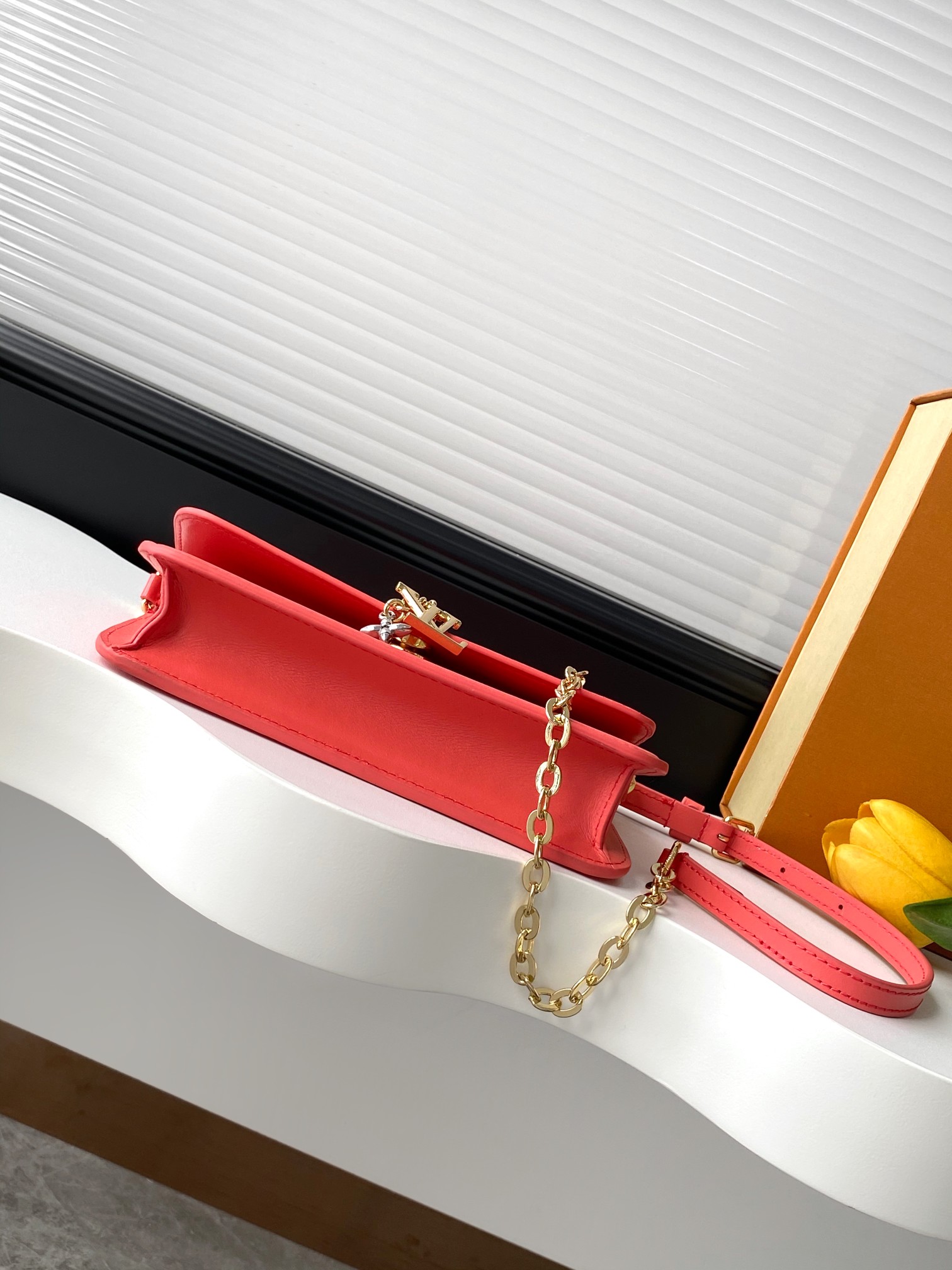 Louis Vuitton LV Bloom Wallet on Chain Crossbody Bag - Image 4