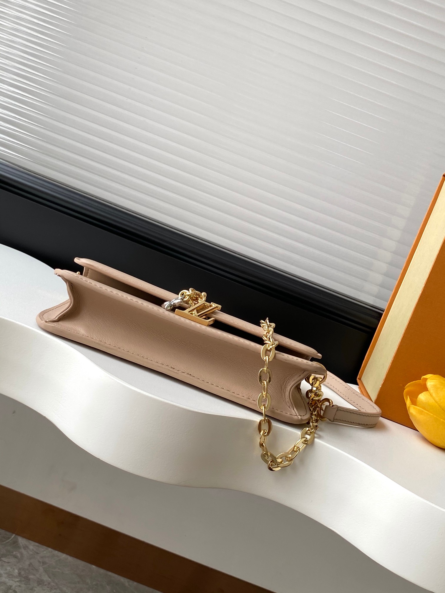 Louis Vuitton LV Bloom Wallet On Chain Crossbody Bag - Image 4