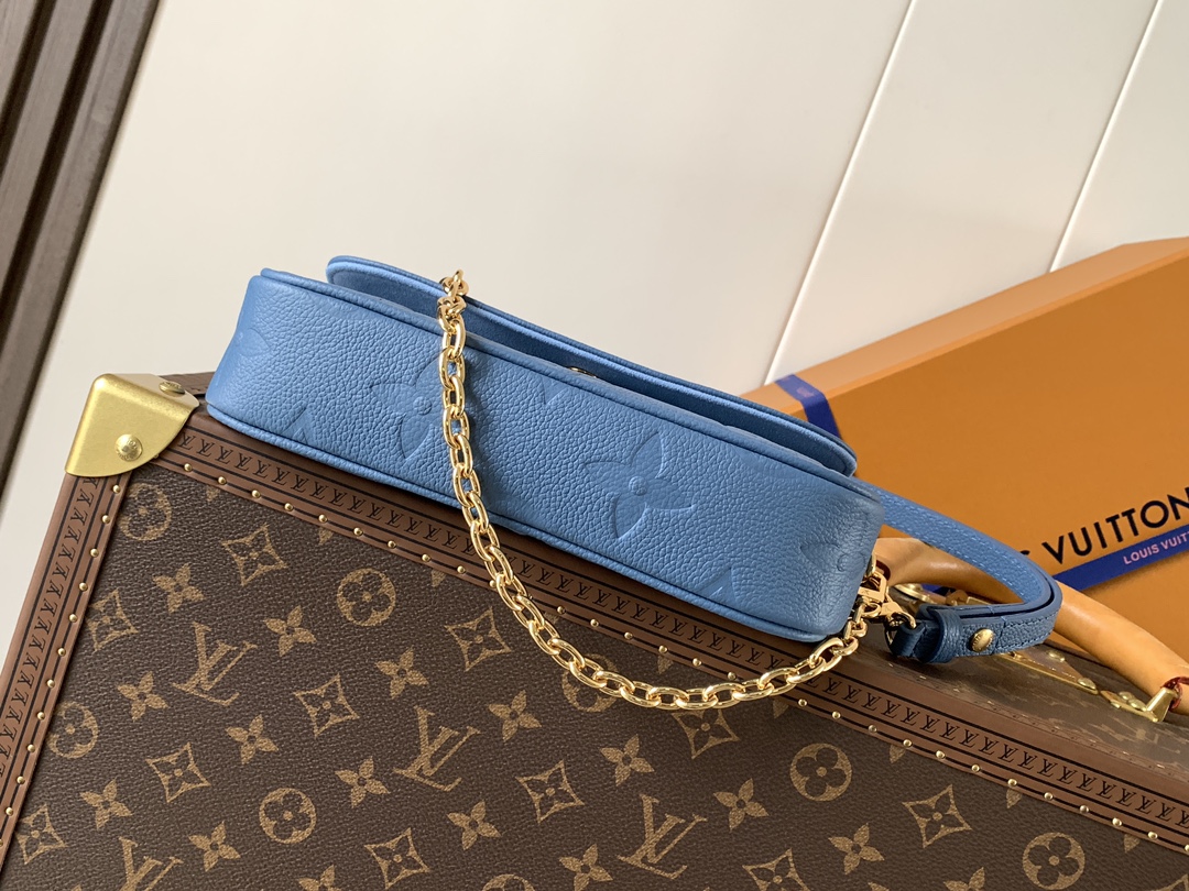 Louis Vuitton Wallet On Chain Ivy in Monogram Empreinte Leather - Image 4