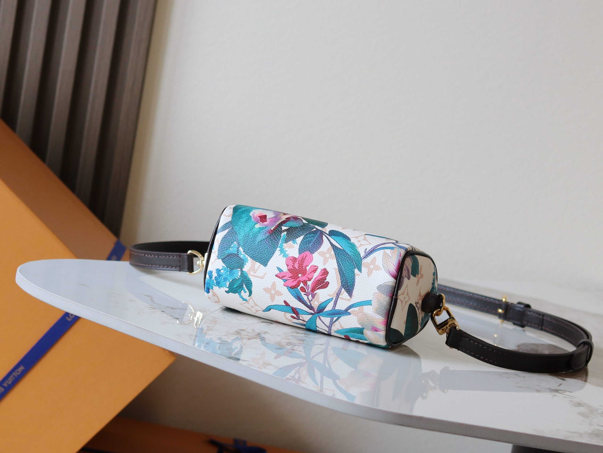 Louis Vuitton Nano Speedy Handbag in Monogram Eden Canvas - Image 4