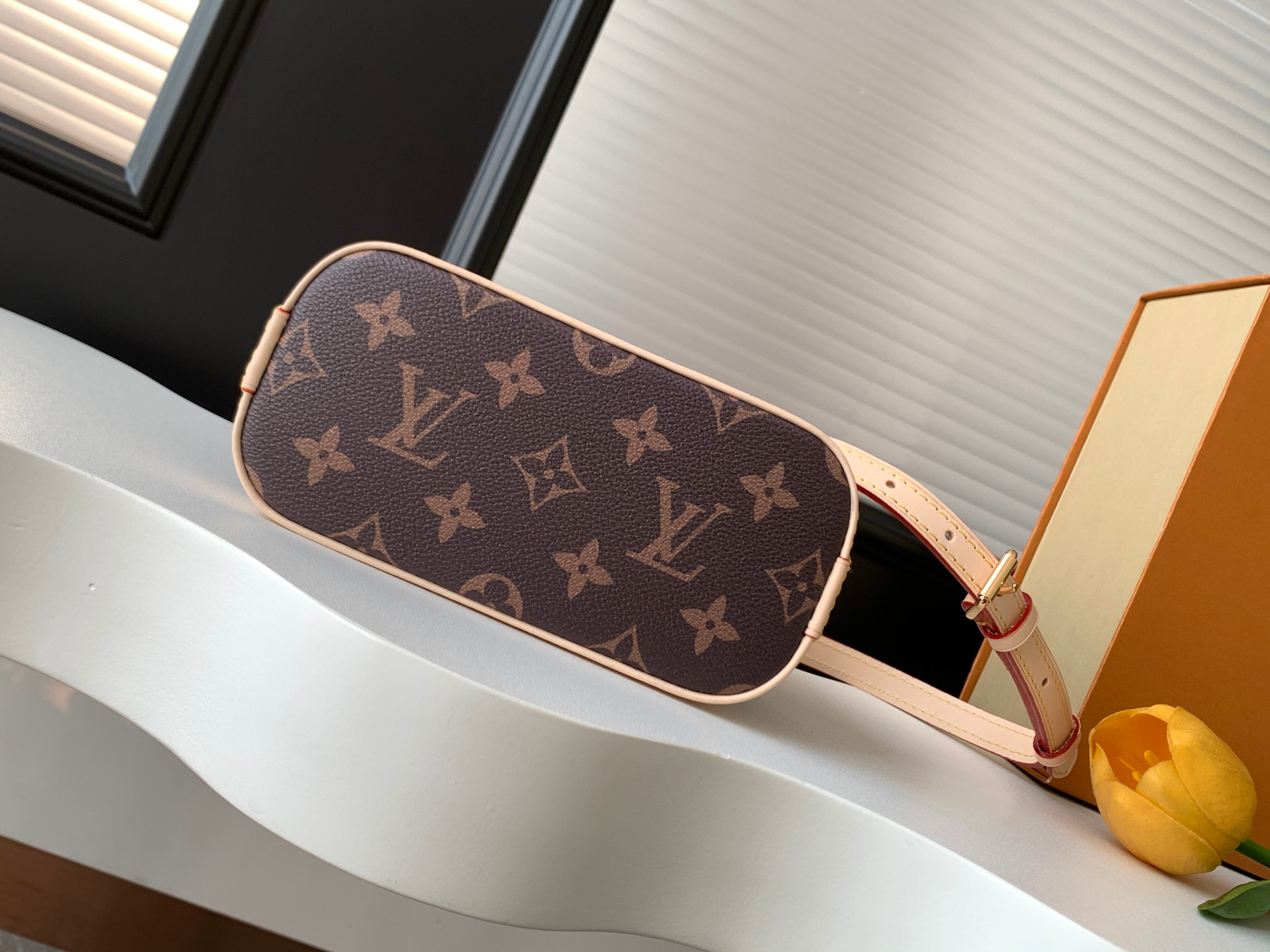 Louis Vuitton Nano Alma Handbag – Cherry Monogram - Image 4